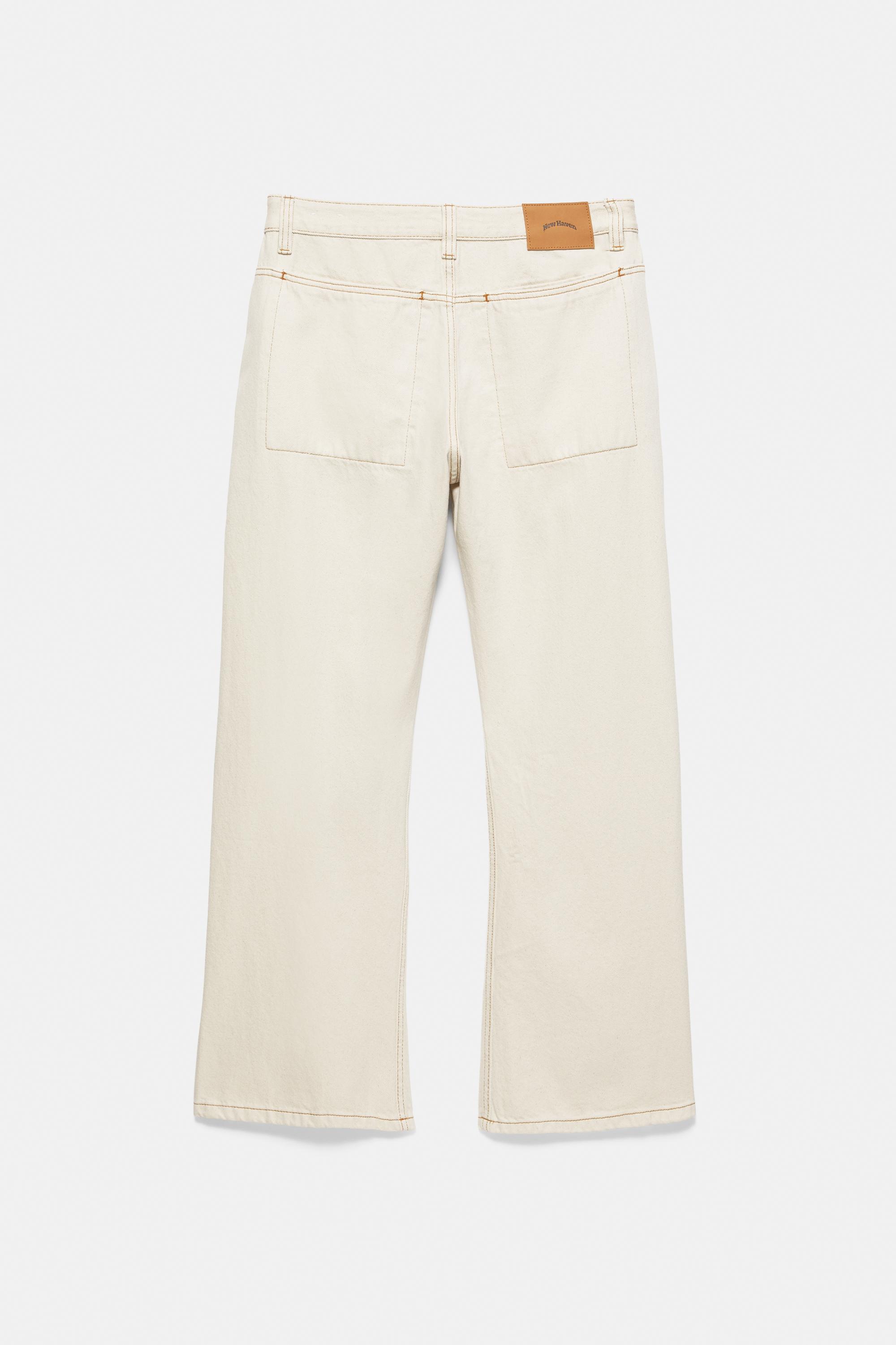 Worker trousers — Ecru