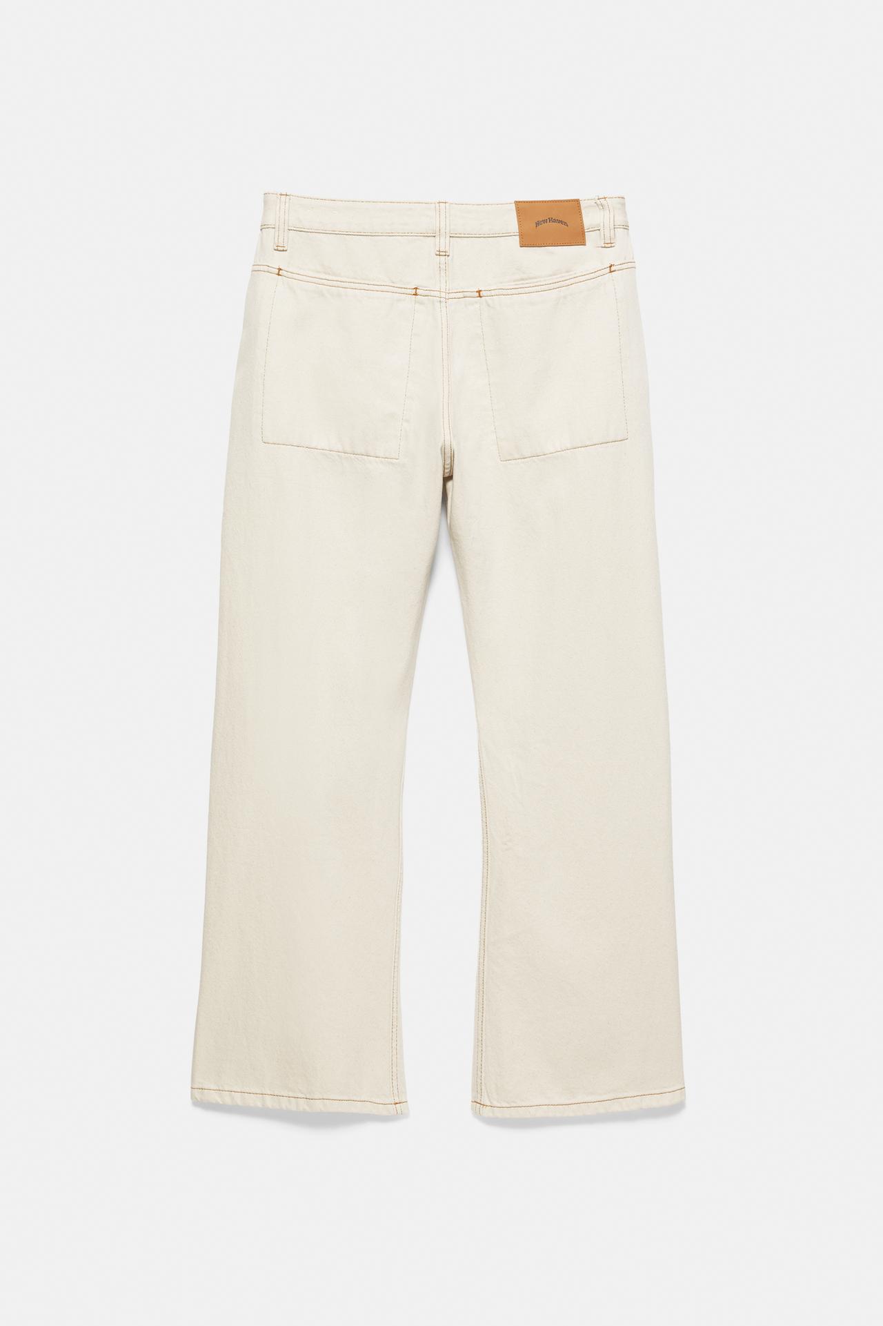 Worker trousers — Ecru