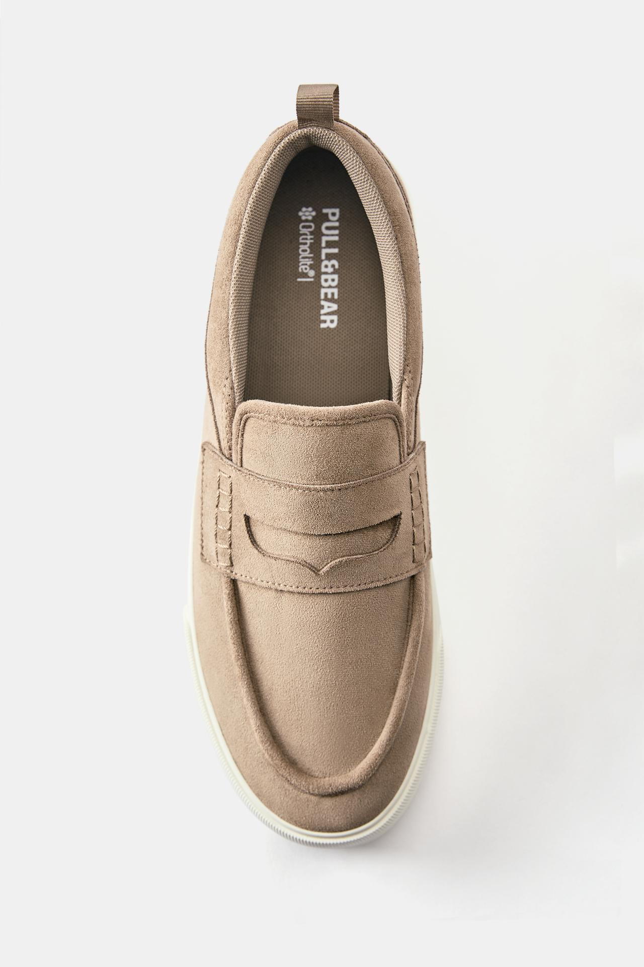 Casual strap trainers — Ecru