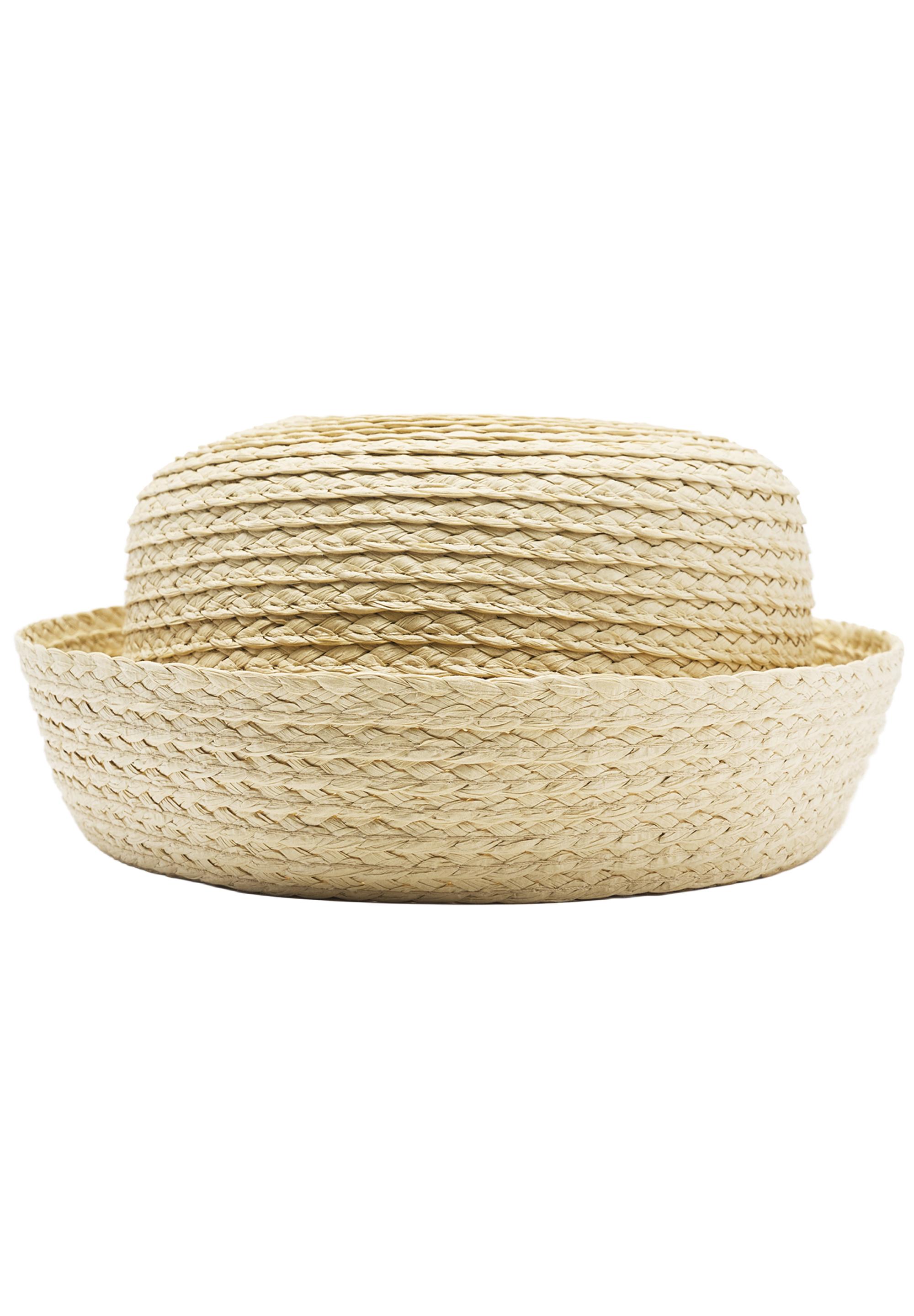 Cable knit hat — Sand marl