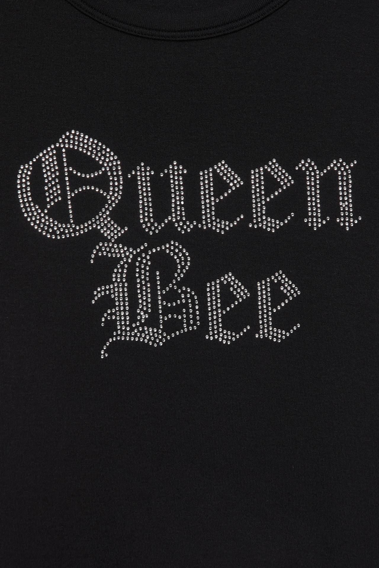 Mean Girls Queen Bee T-shirt — Faded black
