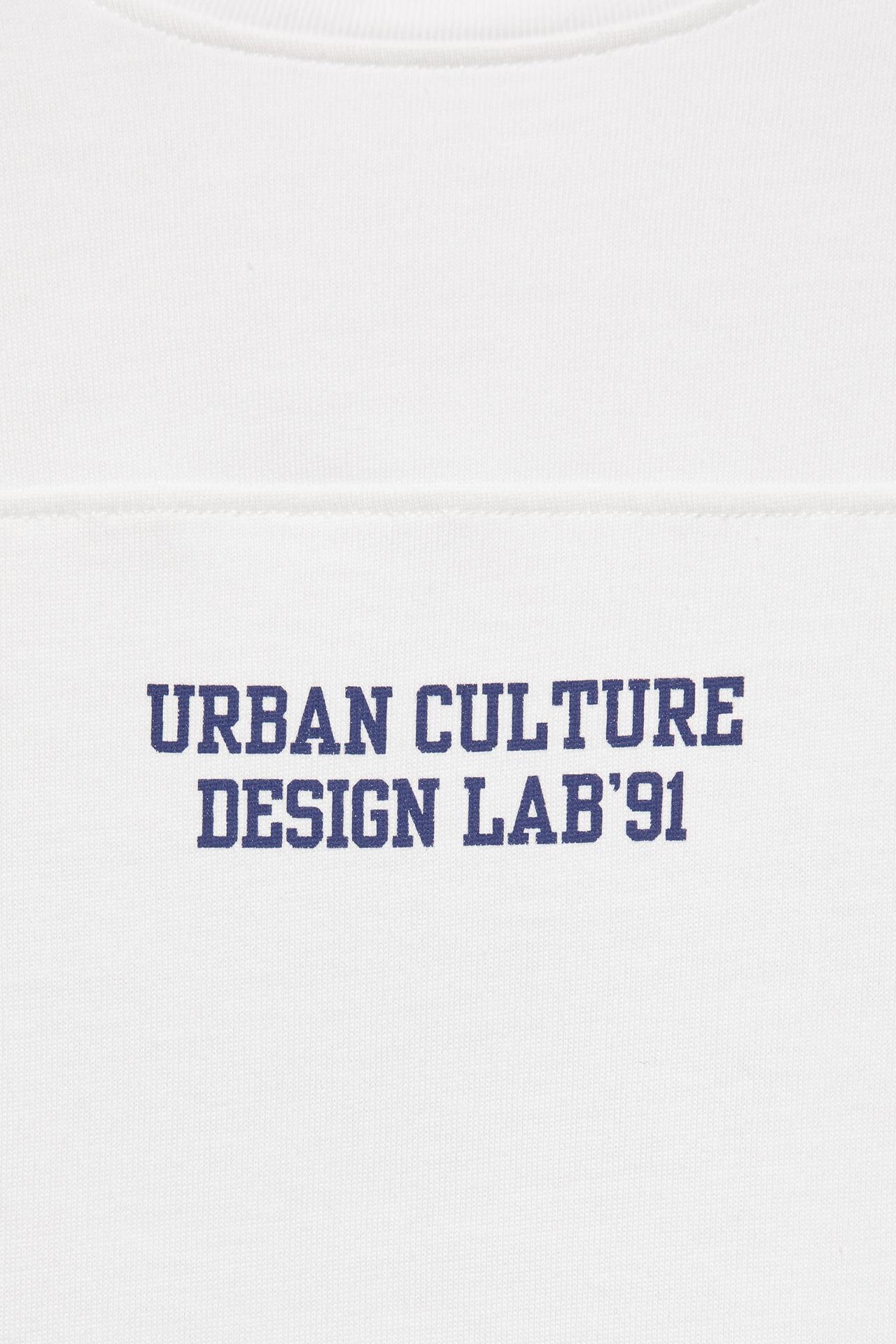 Graphic number short sleeve T-shirt — Ice