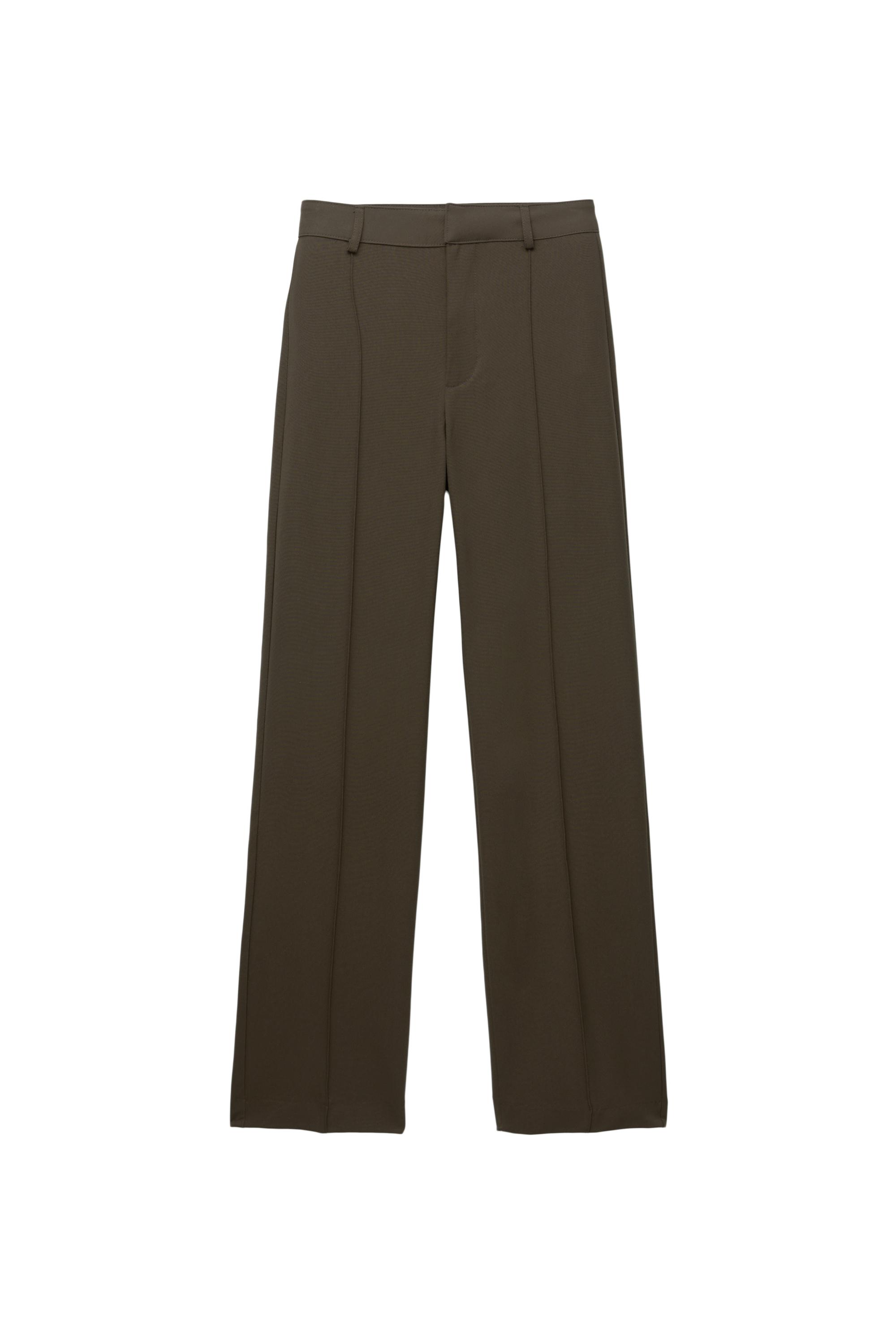 Dikiş detaylı kumaş pantolon - Görsel 131