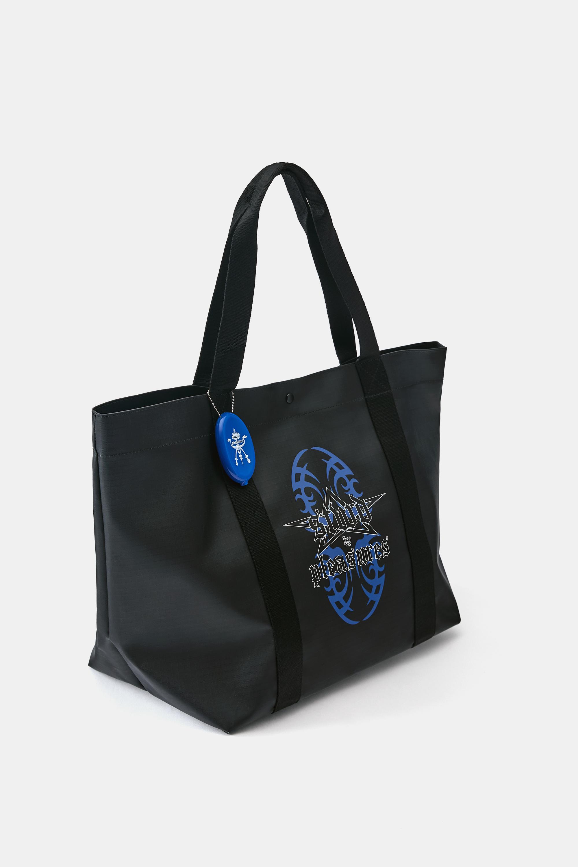 Pleasures tote bag — Black