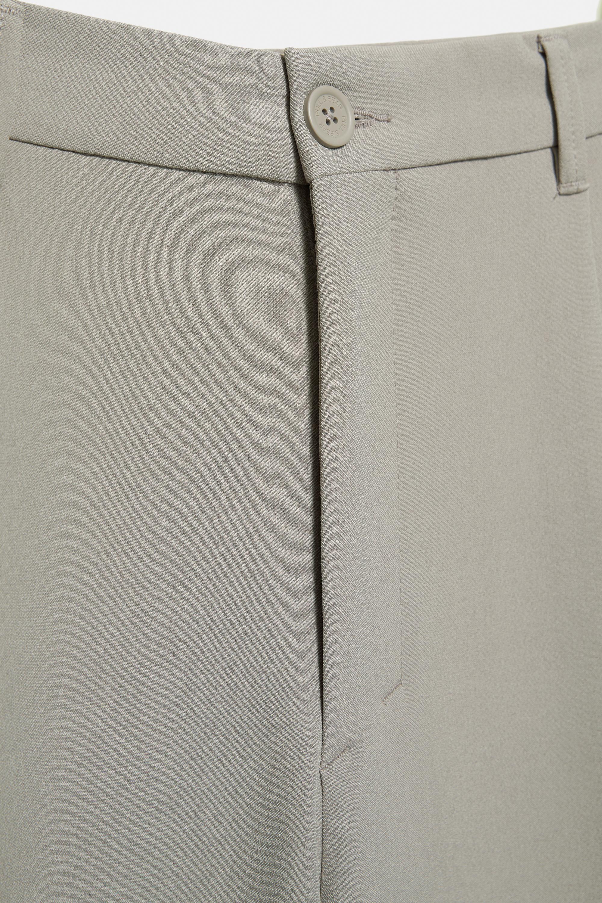 Tailored trousers — Taupe
