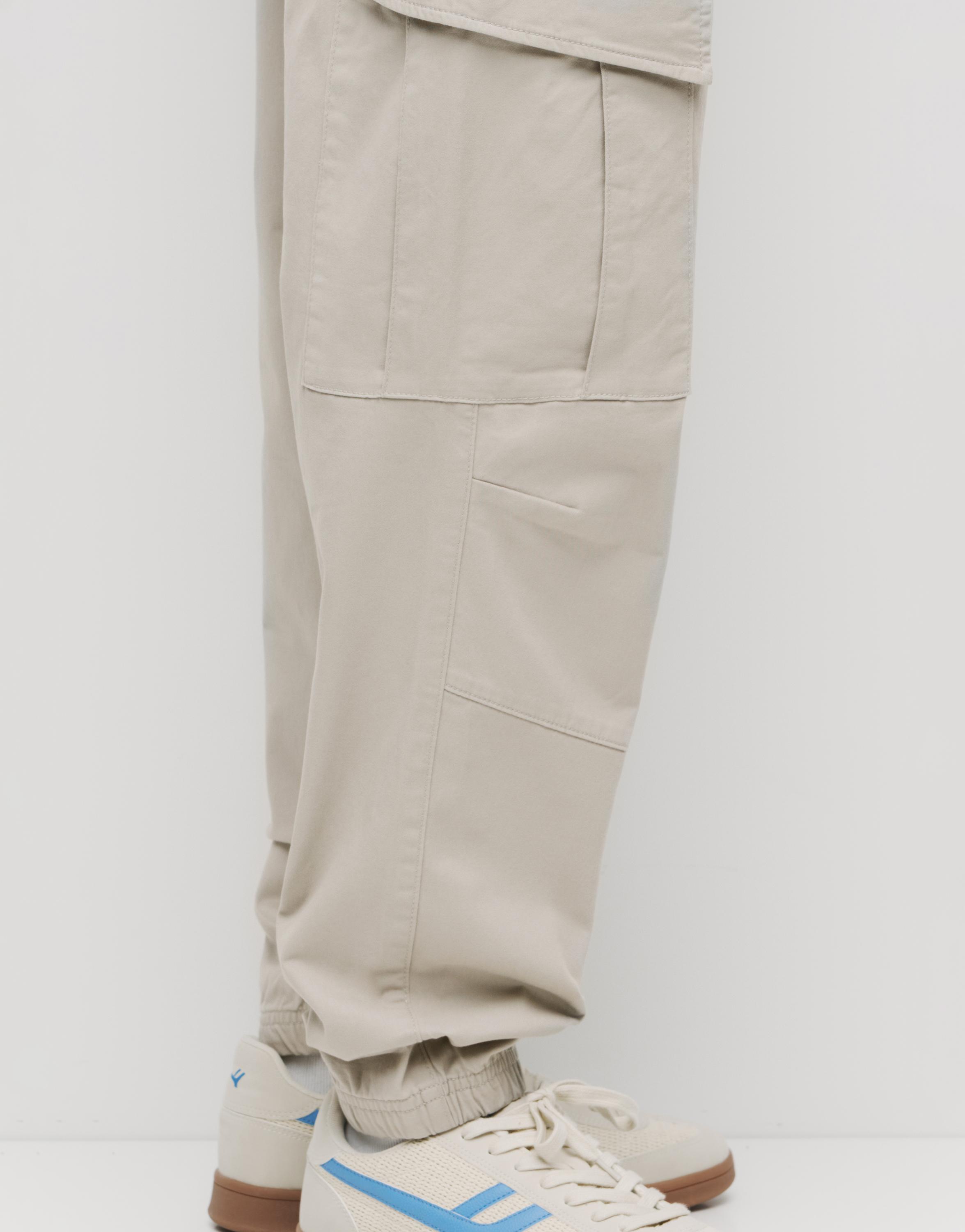 Cargo jogger trousers — Ice