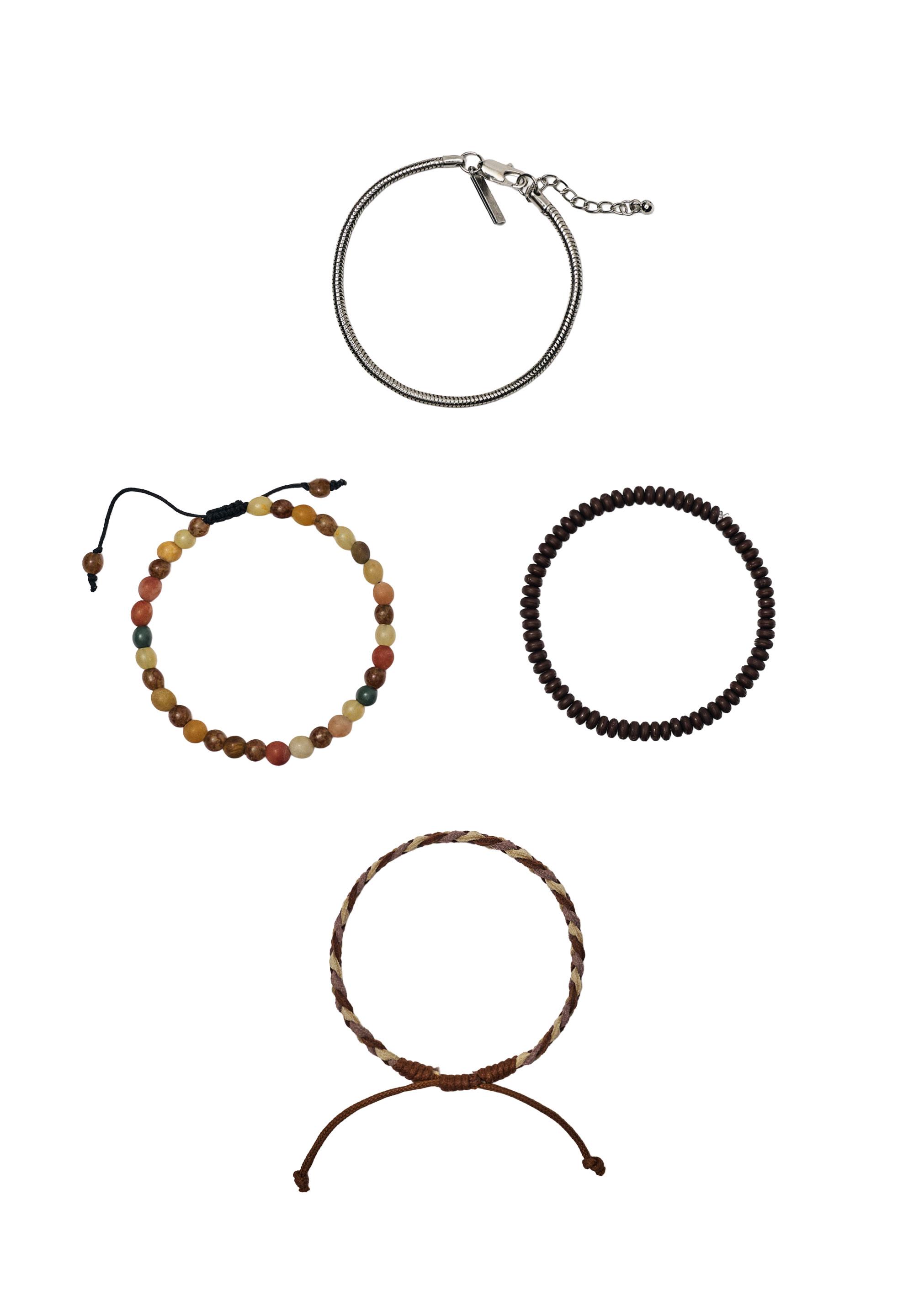4-pack of beaded bracelets — Others