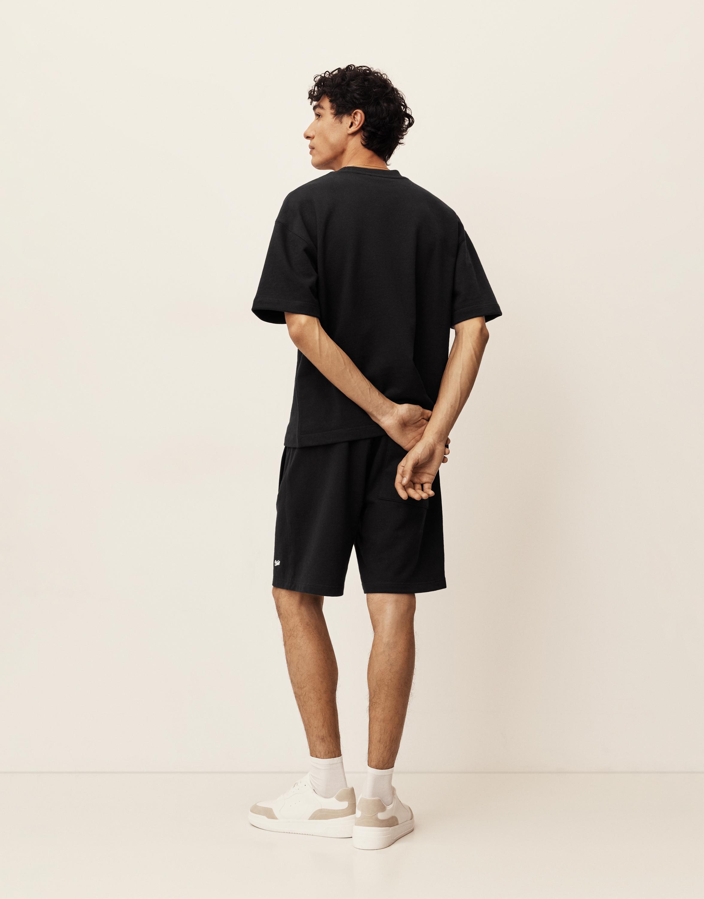 STWD jogger Bermuda shorts — Black