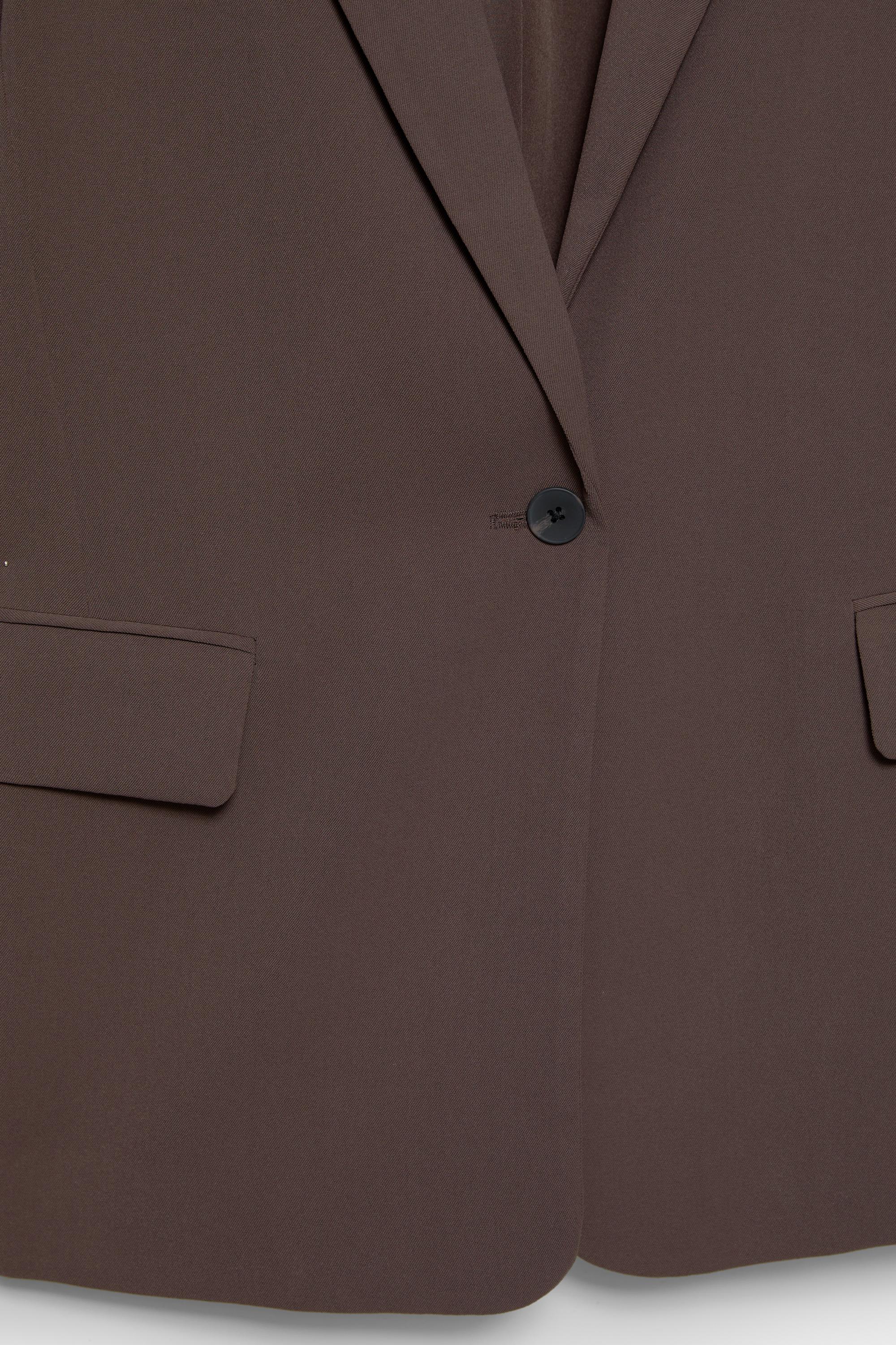 Basic blazer — Brown