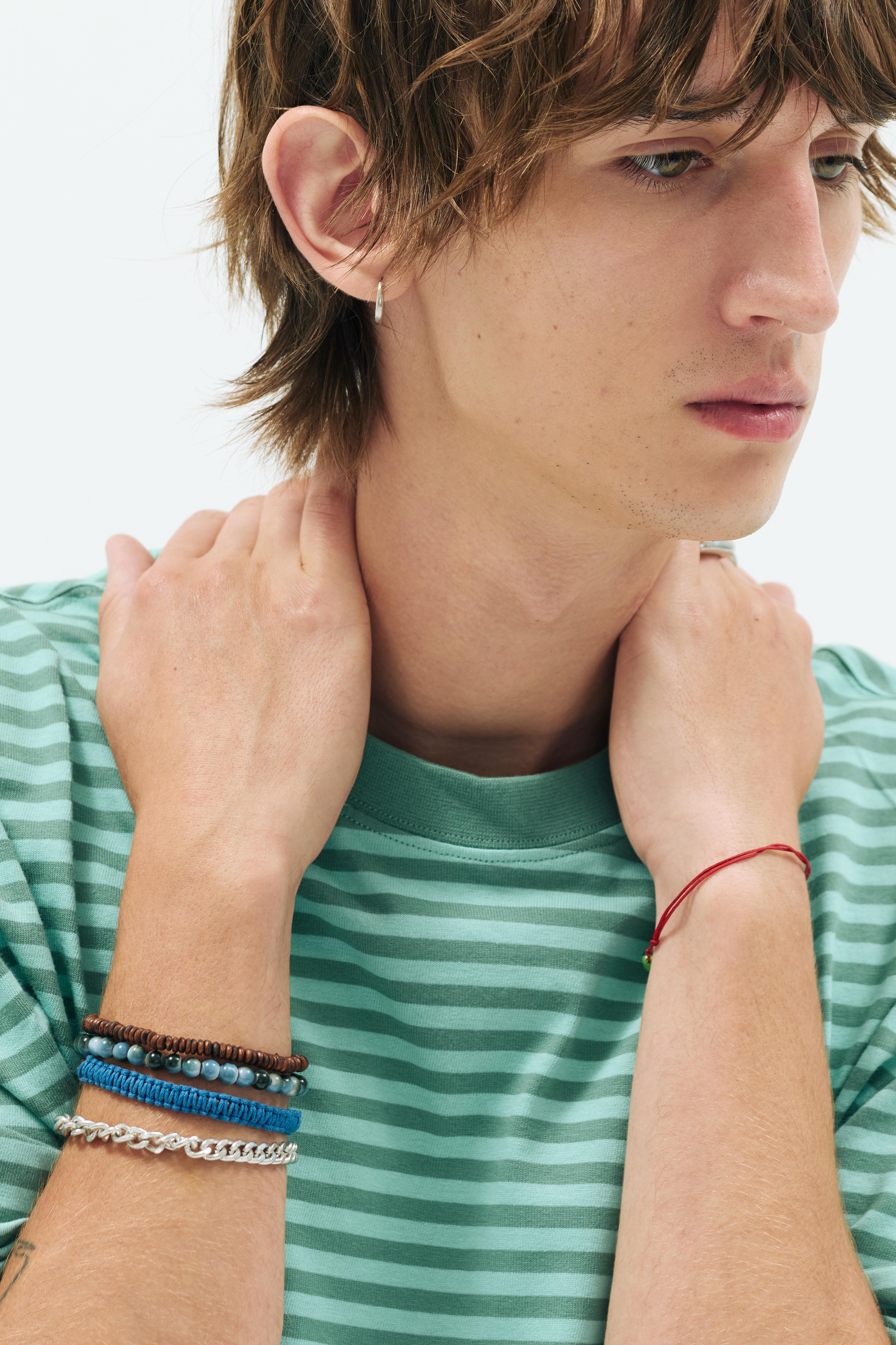 4-pack of bead and chain bracelets — Others