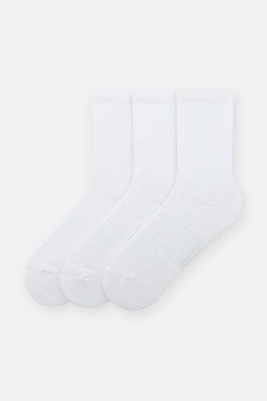 Pack of 3 pairs of socks — White 1