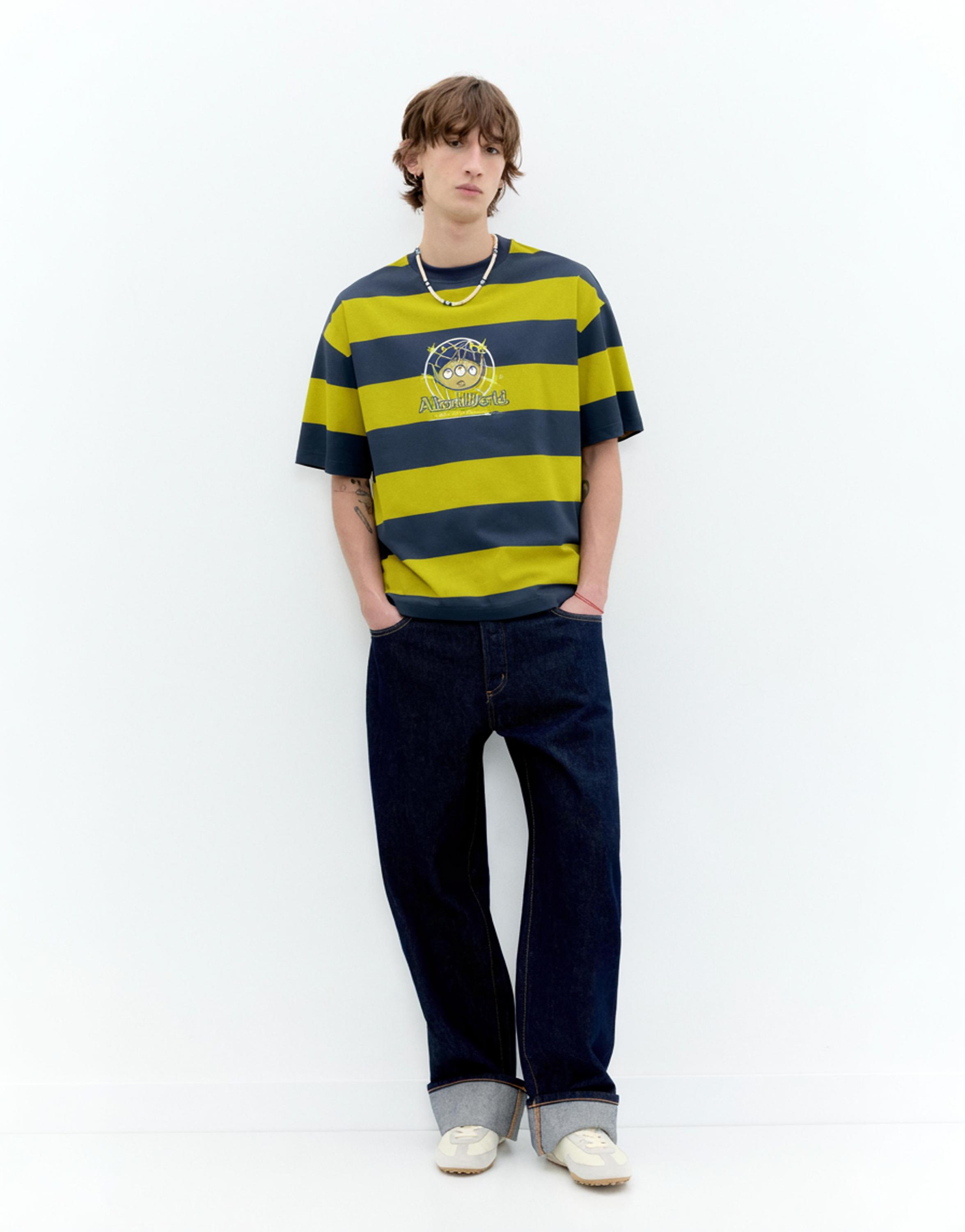 Toy Story striped T-shirt — Lime