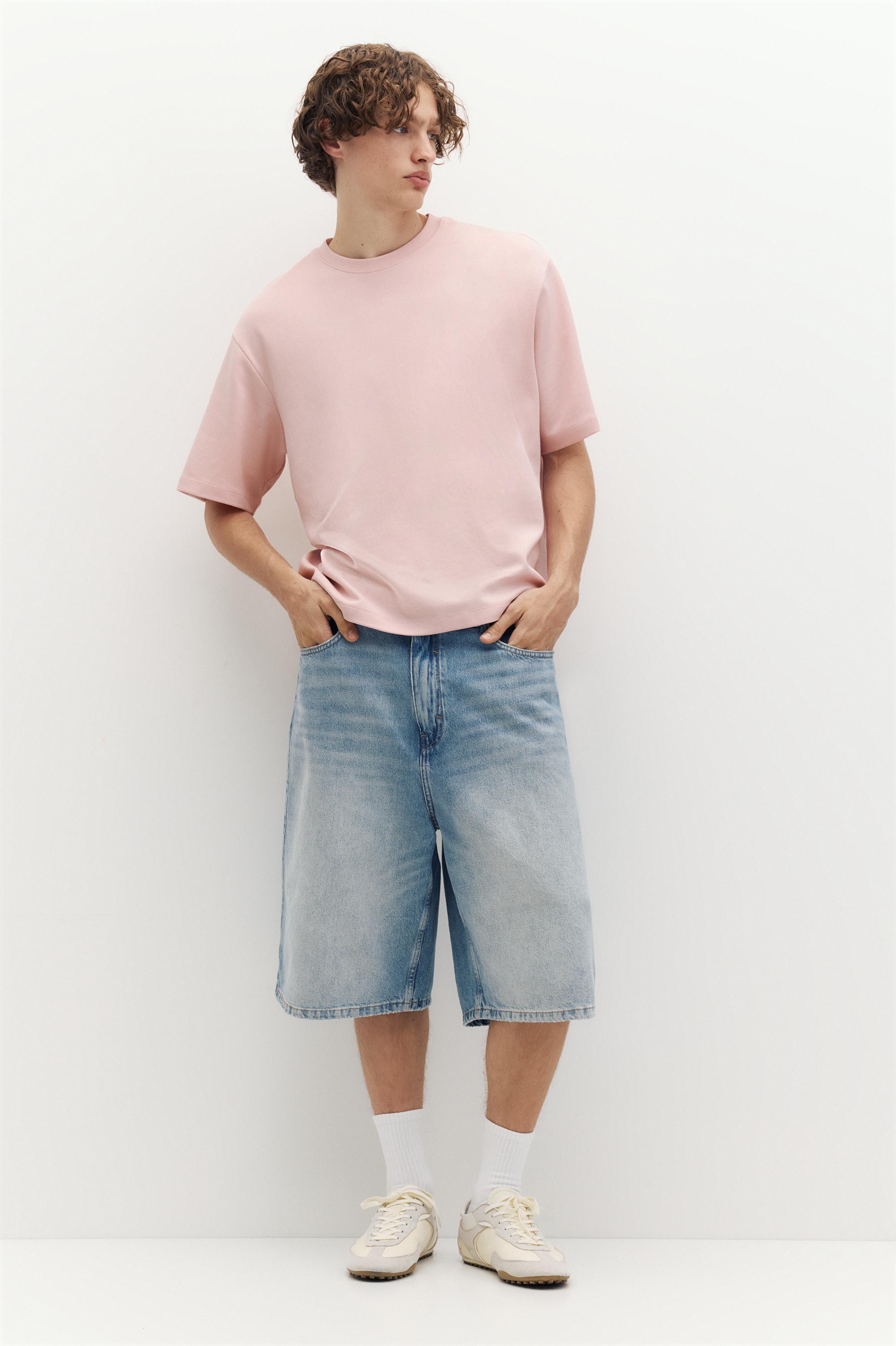 Boxy T-shirt — Pink