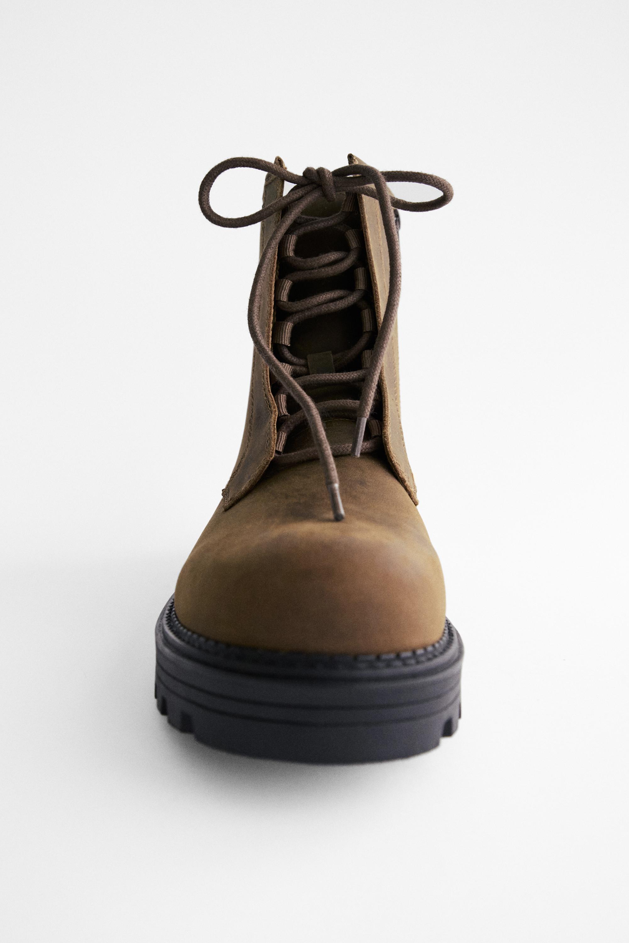 Bağcıklı deri bot - Görsel 9