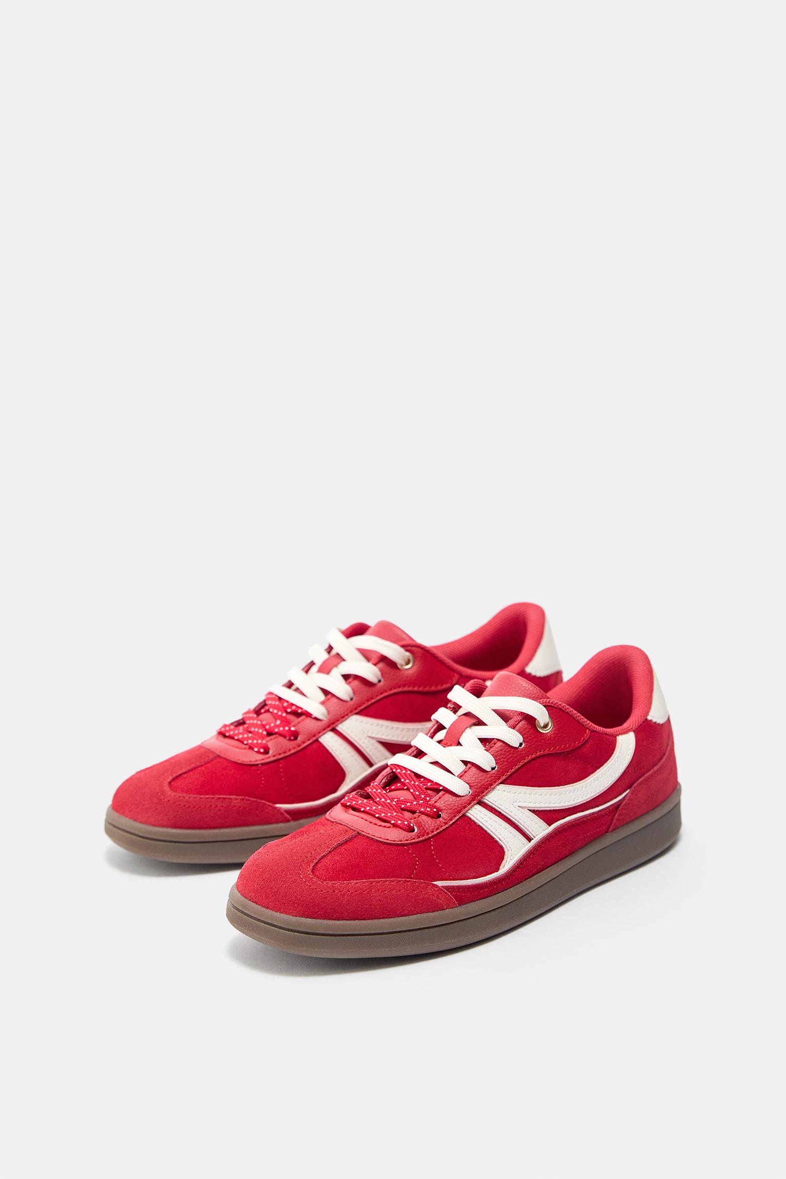 Retro detaylı spor ayakkabı - Görsel 4