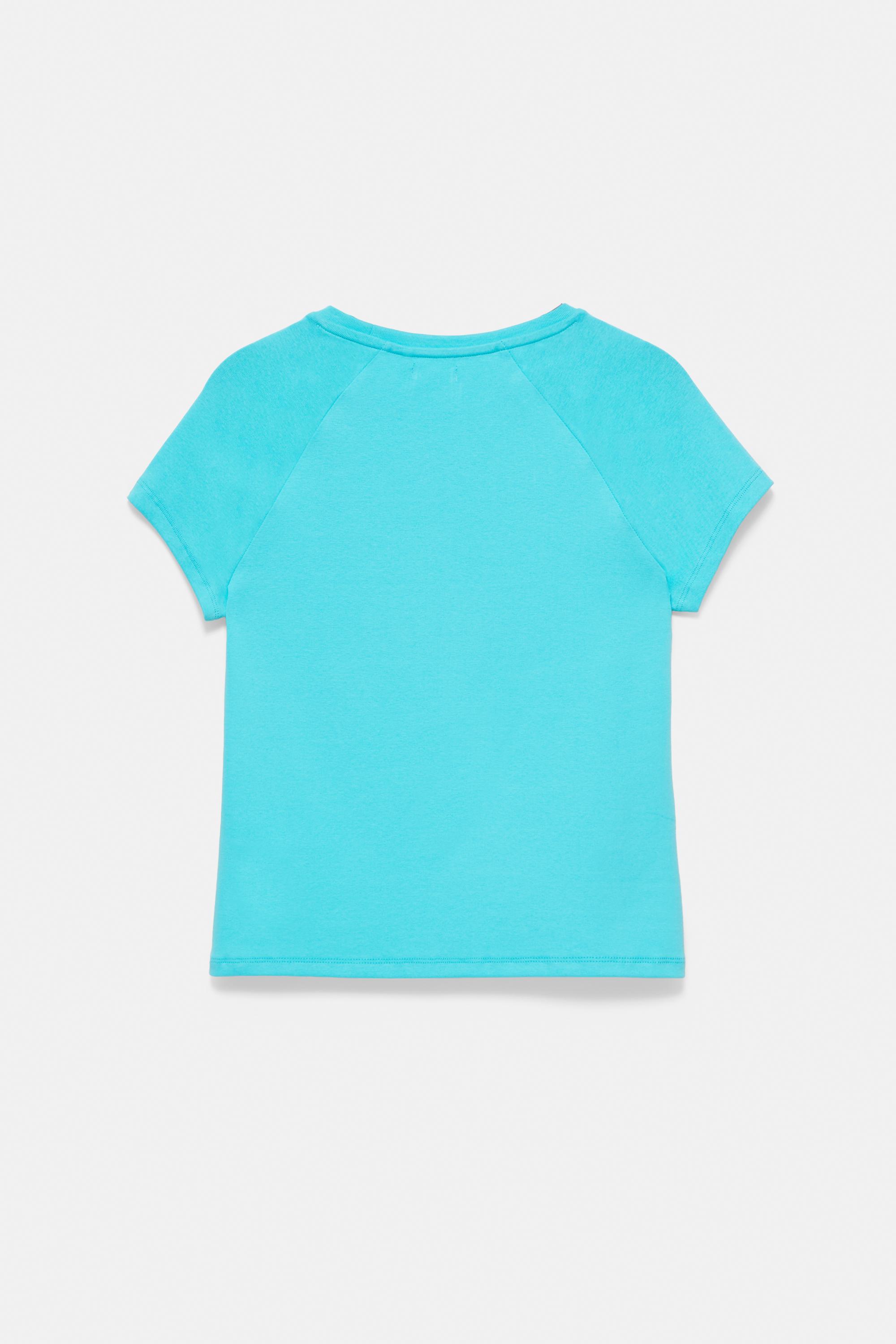 Fruit graphic T-shirt — Turquoise