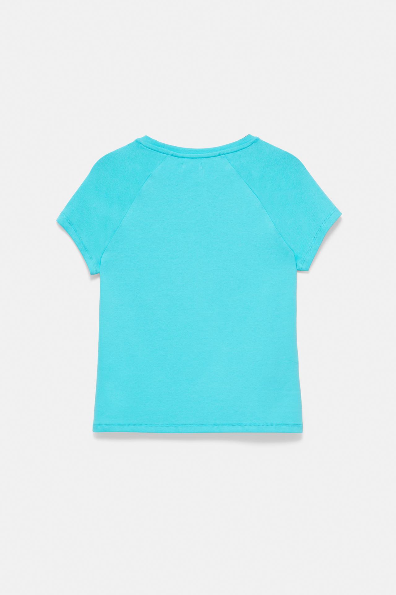 Fruit graphic T-shirt — Turquoise