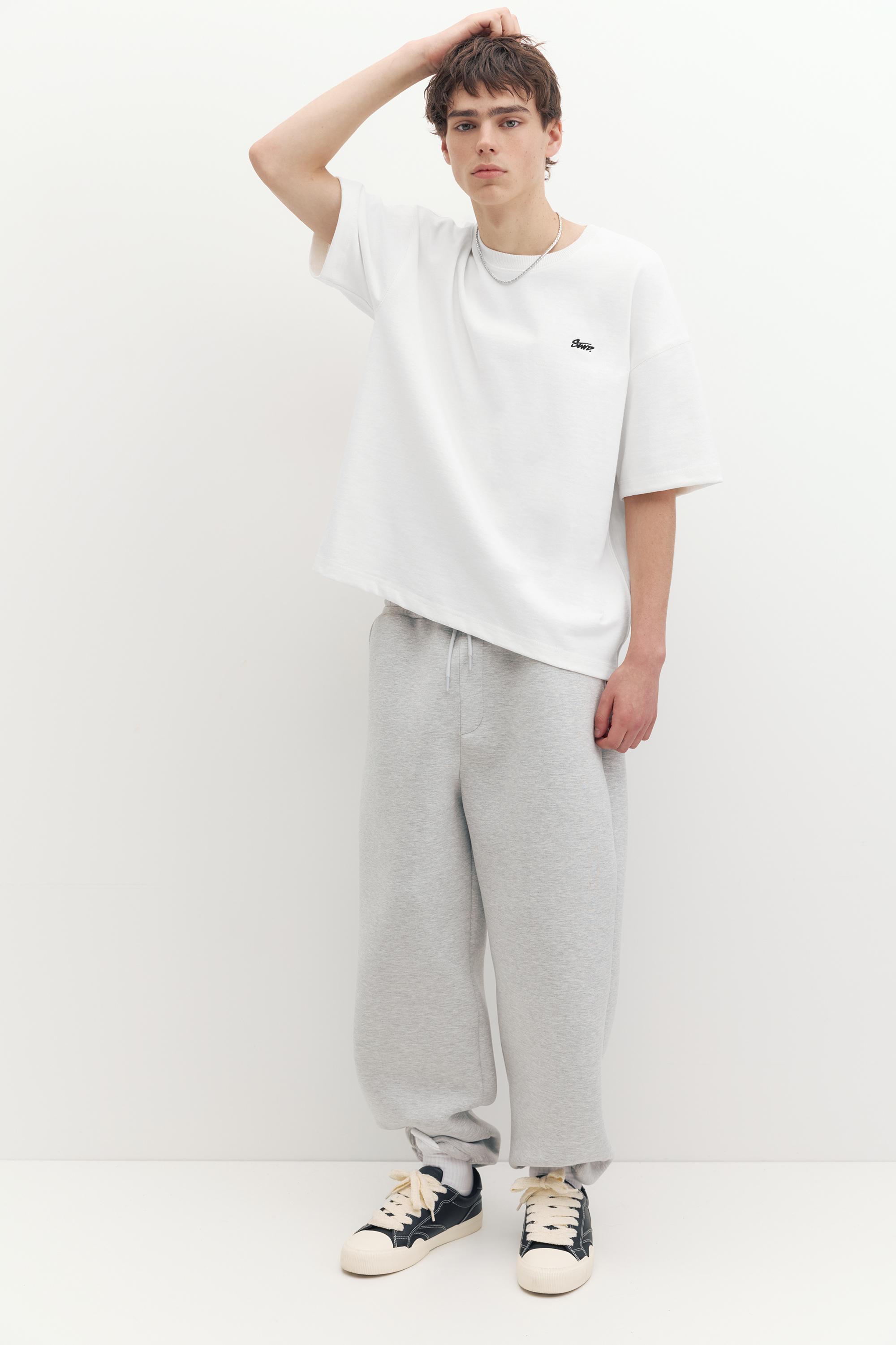 Short sleeve STWD sweatshirt — White