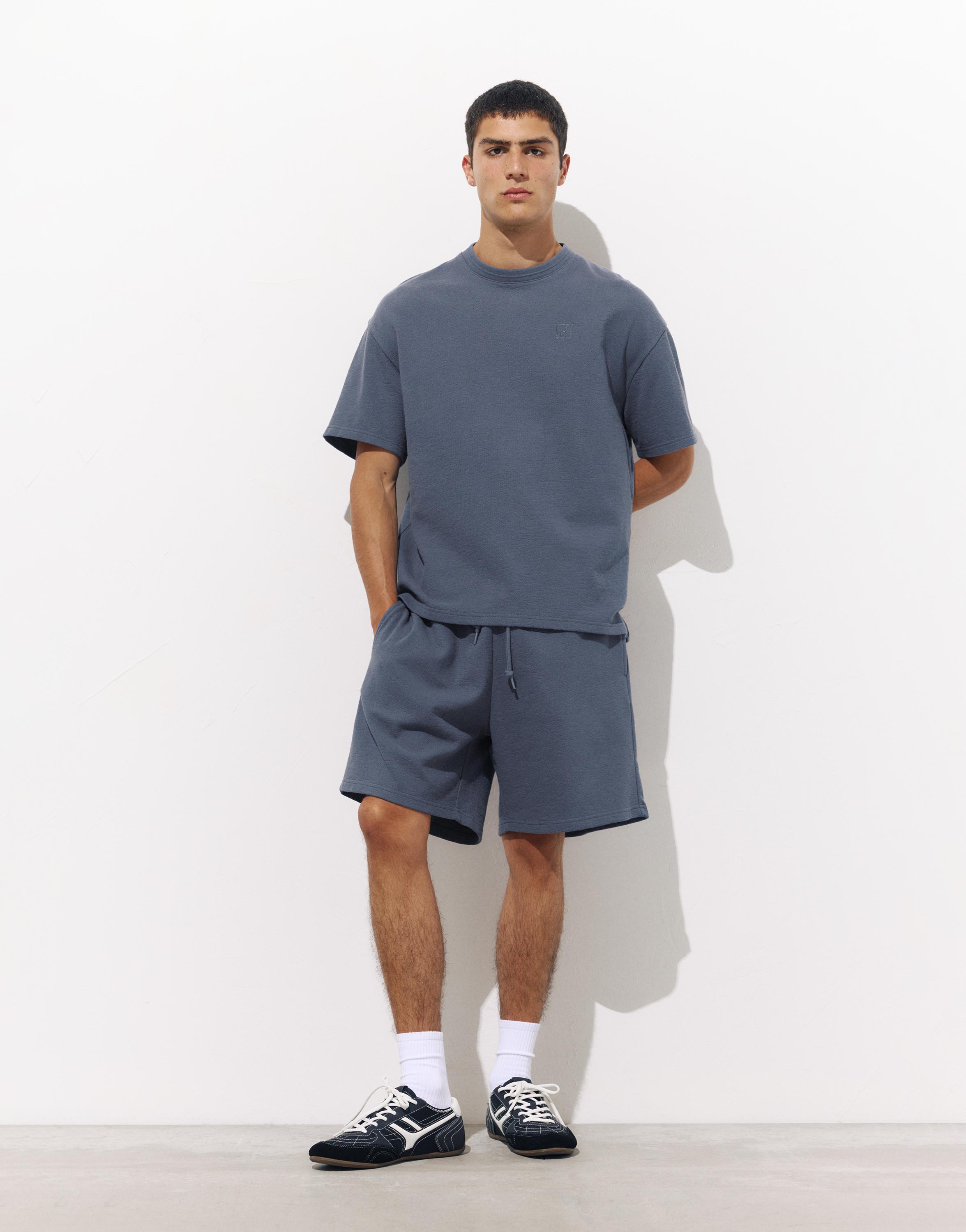 Kısa kollu logolu sweatshirt - Görsel 13