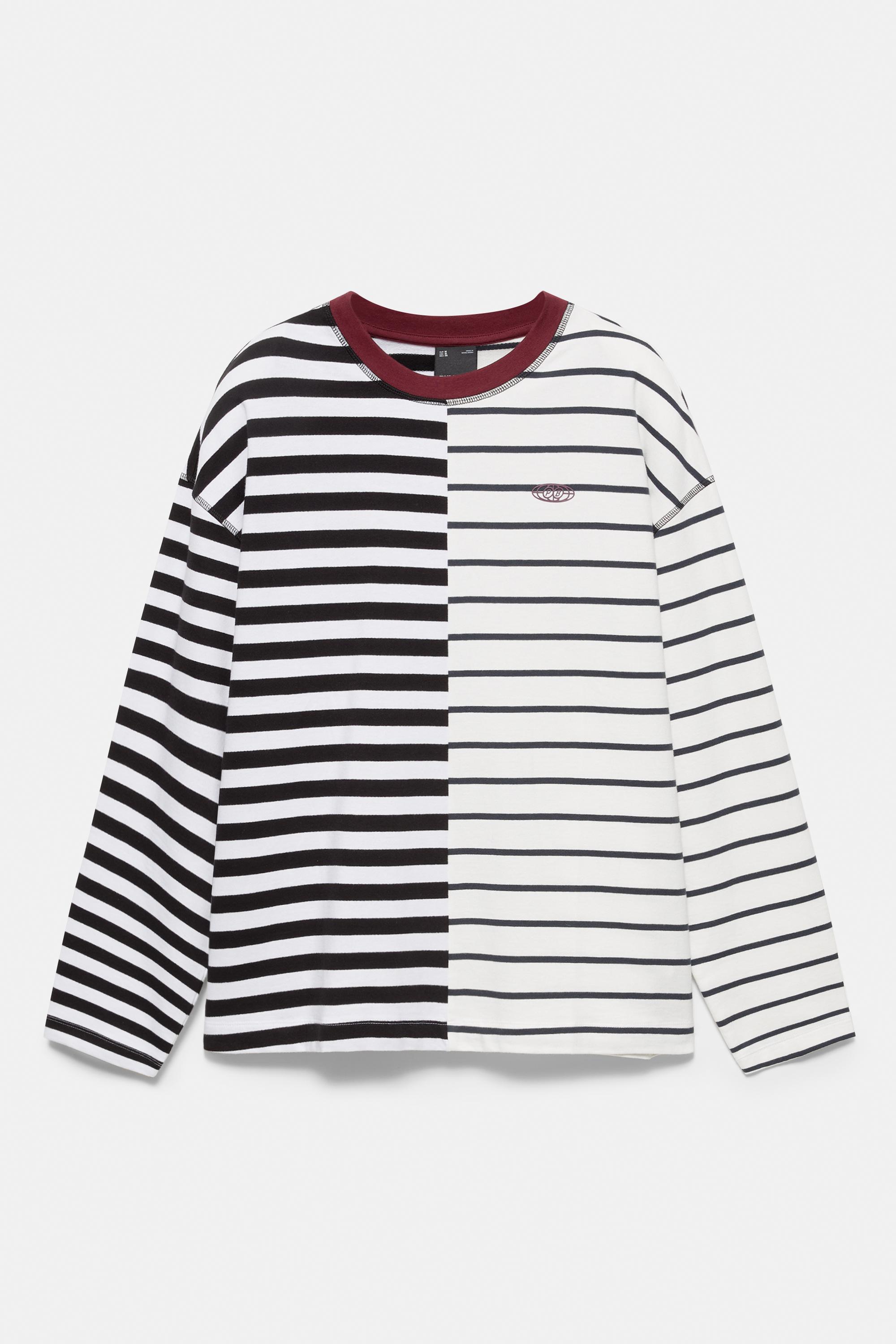 Striped relaxed fit T-shirt — Striped
