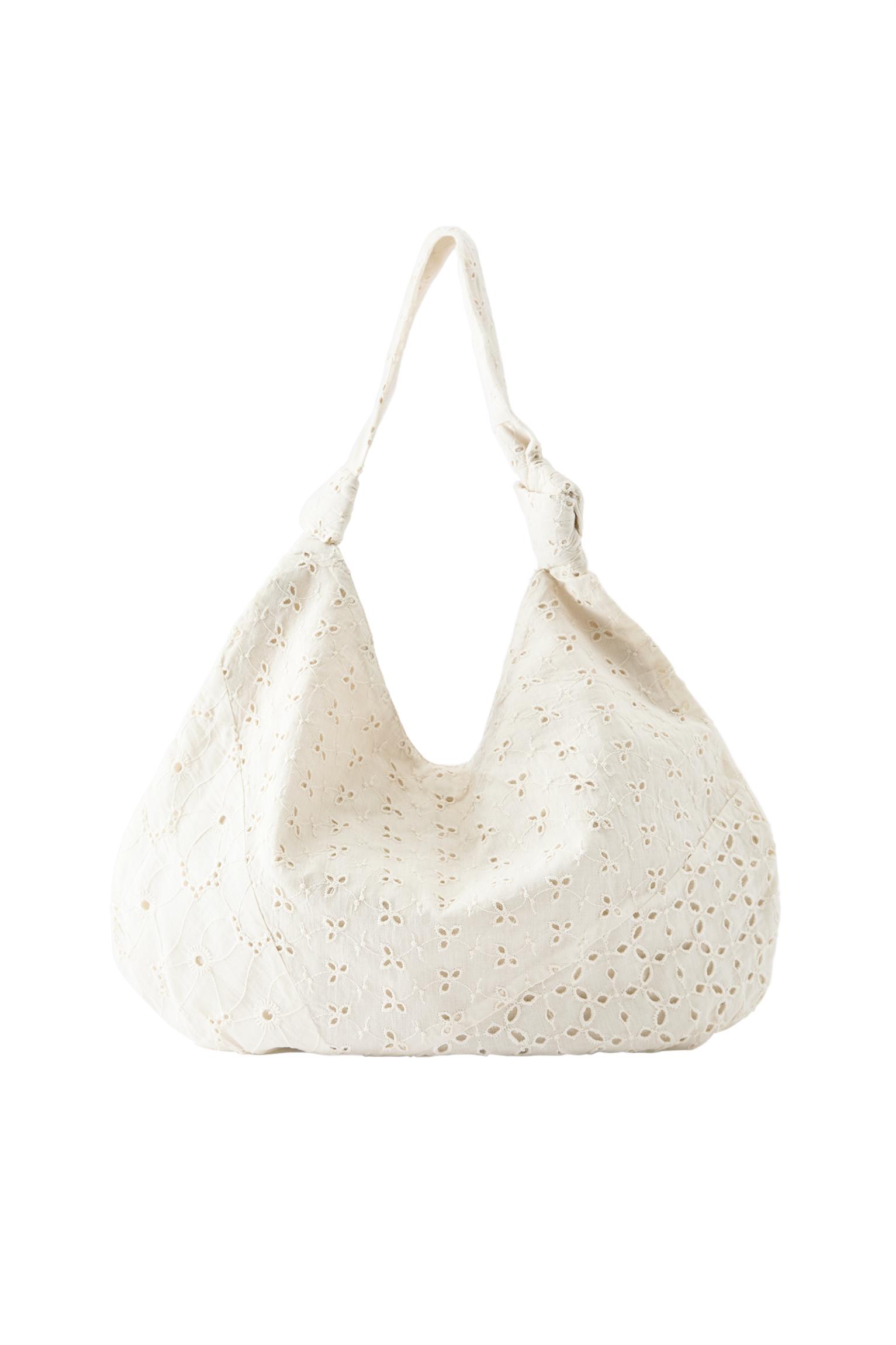 Bolso shopper bordado