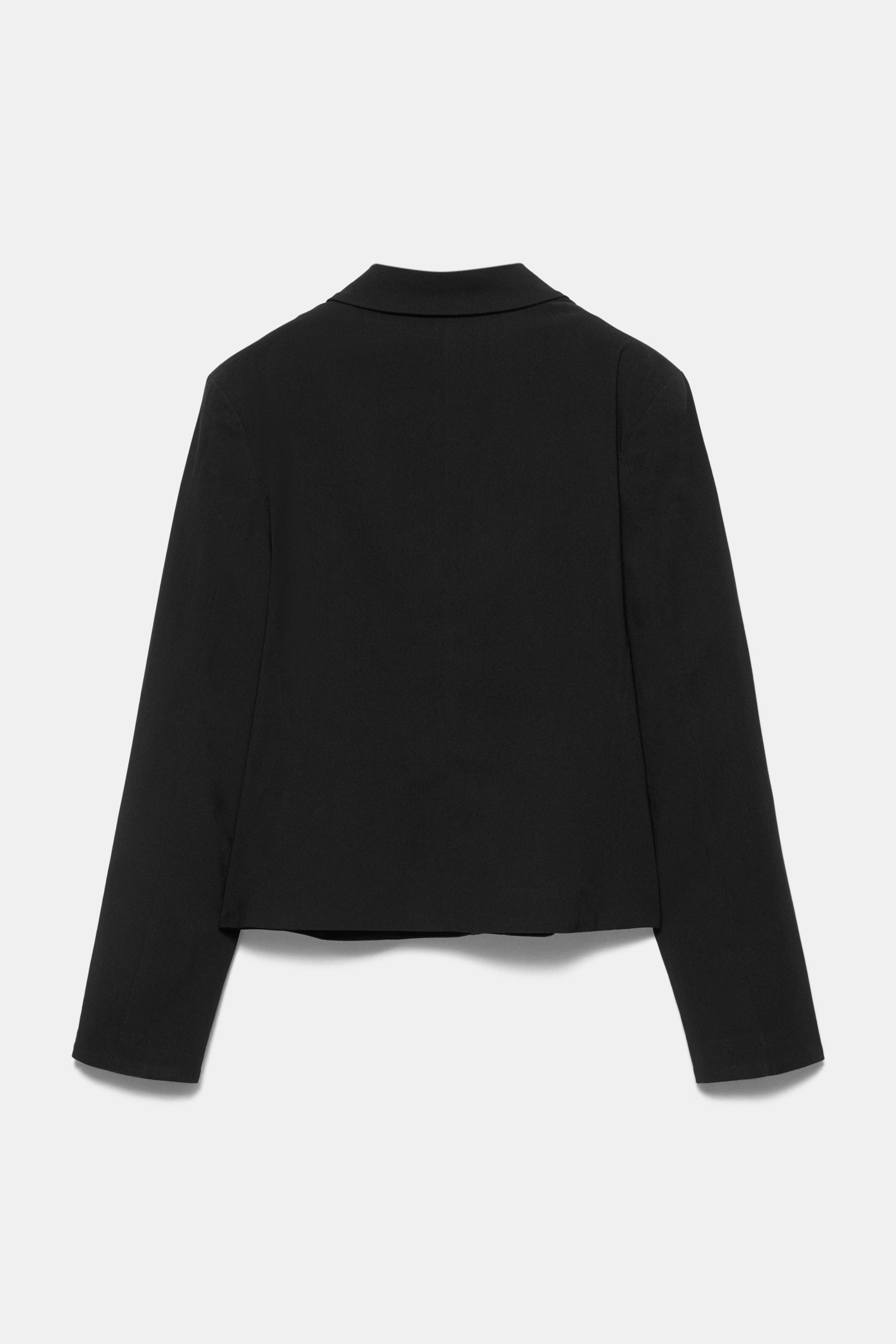 Dar kesim blazer - Görsel 5