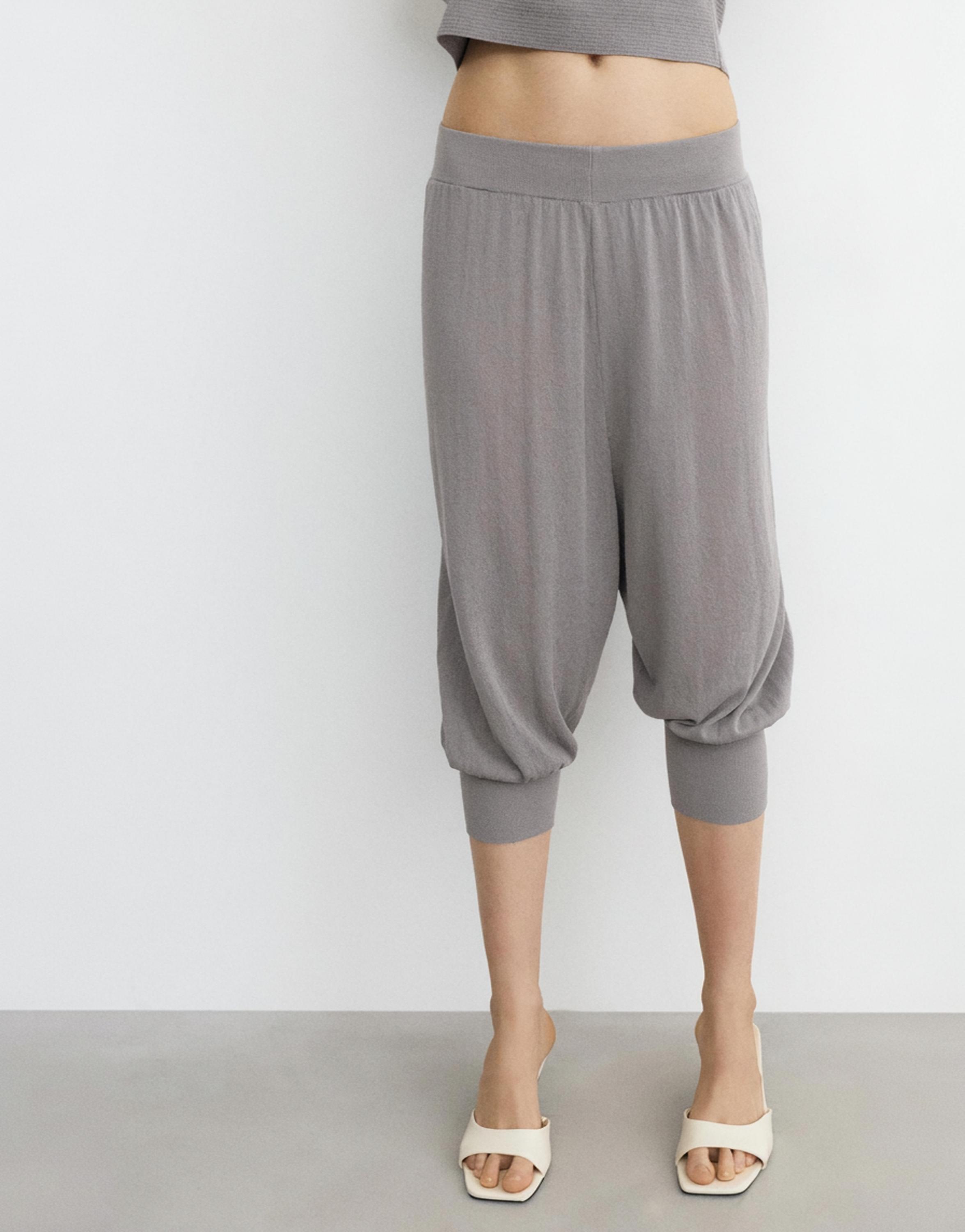 Sarouel trousers — Steel