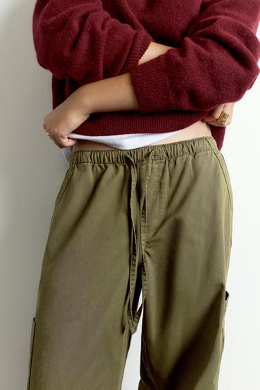 Parachute cargo trousers — Khaki 6
