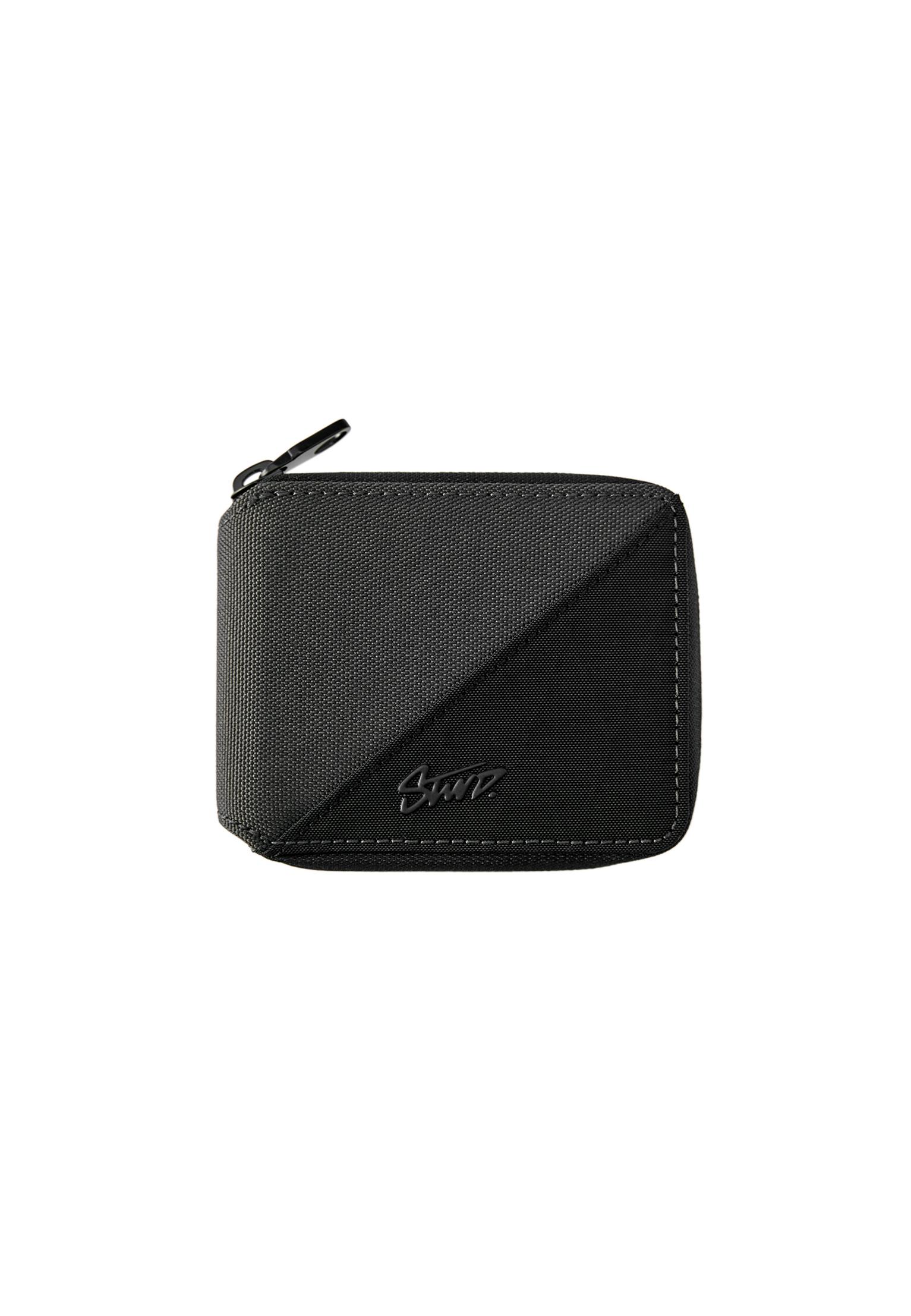 STWD nylon wallet — Grey