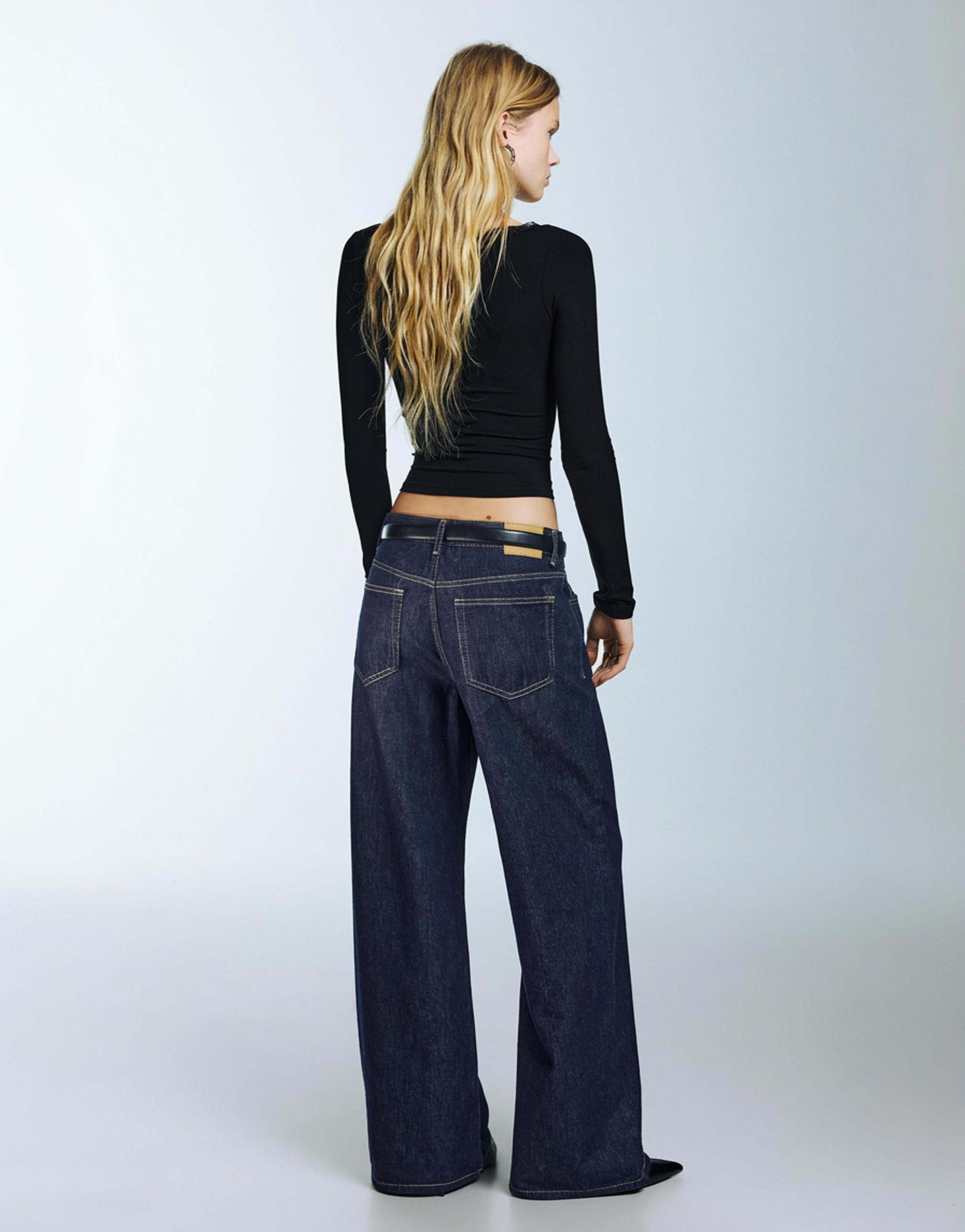 Oversize baggy jeans — Navy
