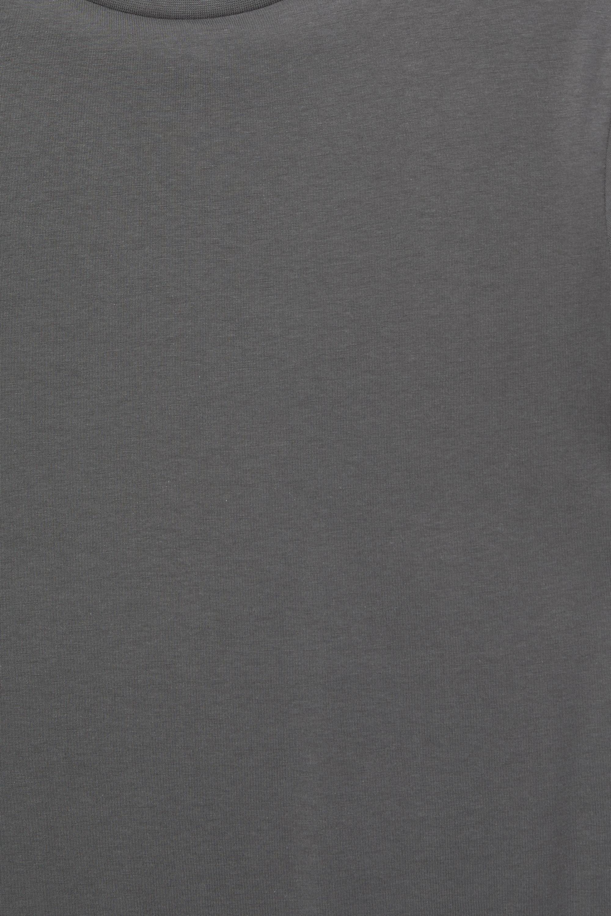 Muscle fit T-shirt — Medium grey