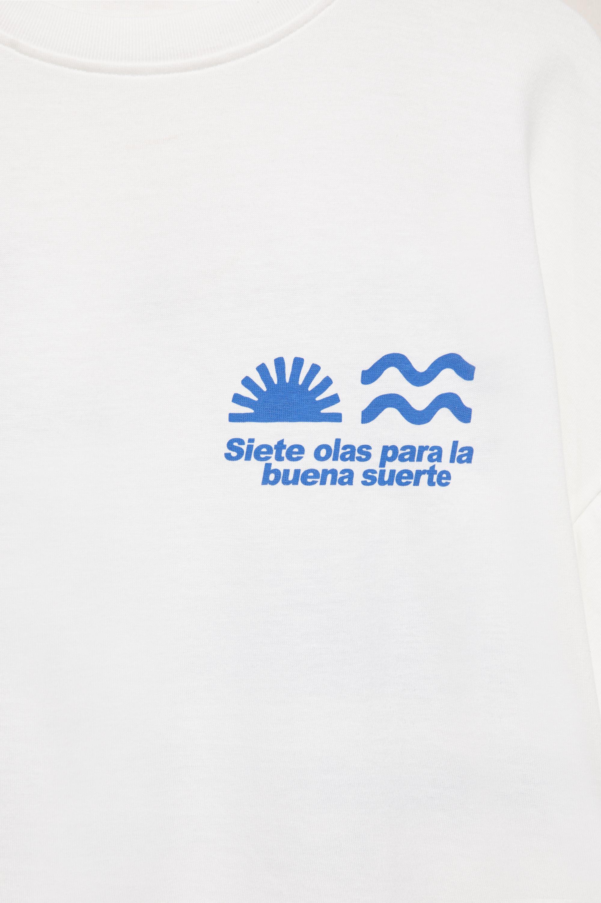 San Juan Seven Waves T-shirt — Ice