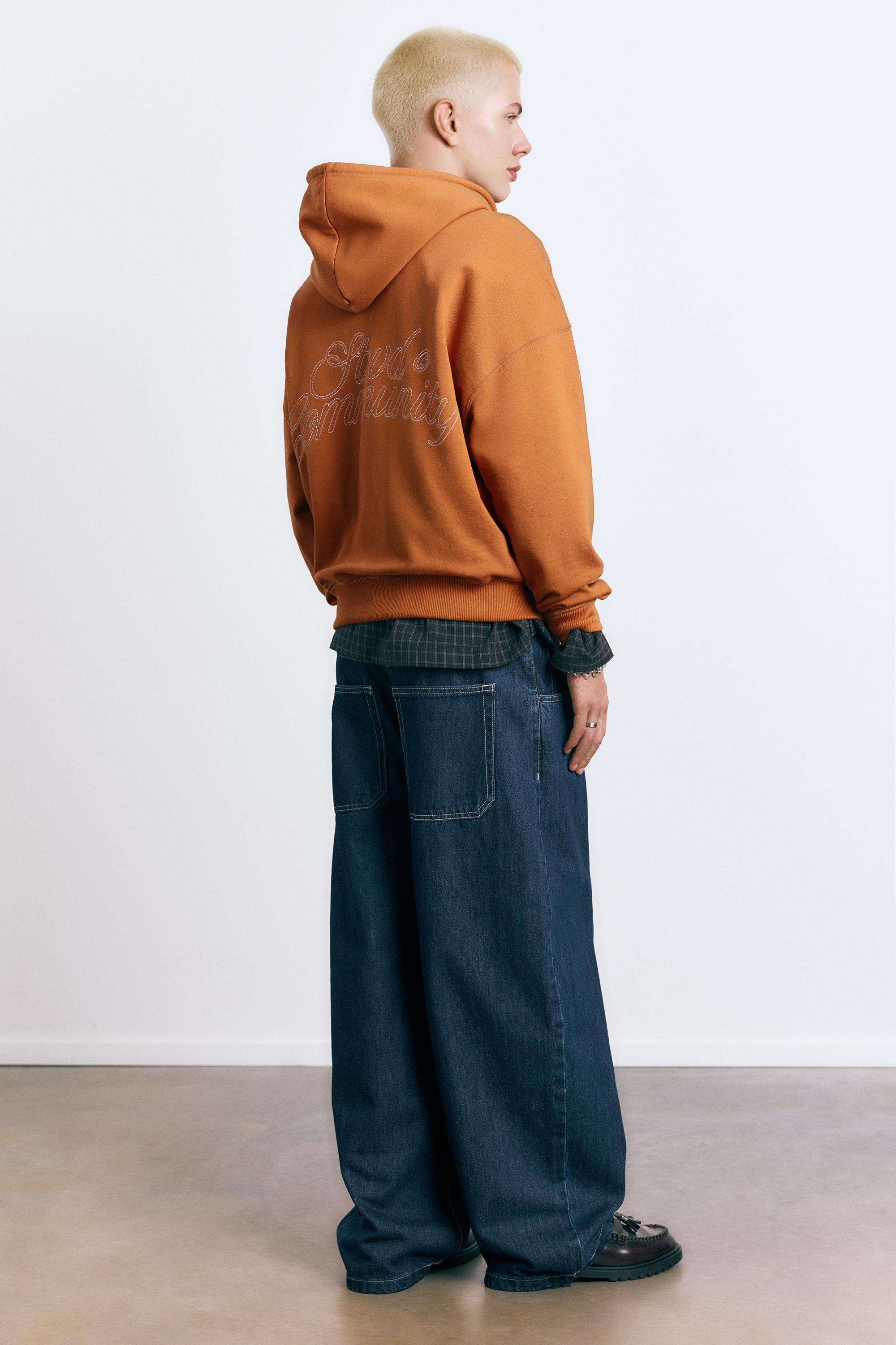STWD star hoodie — Mustard