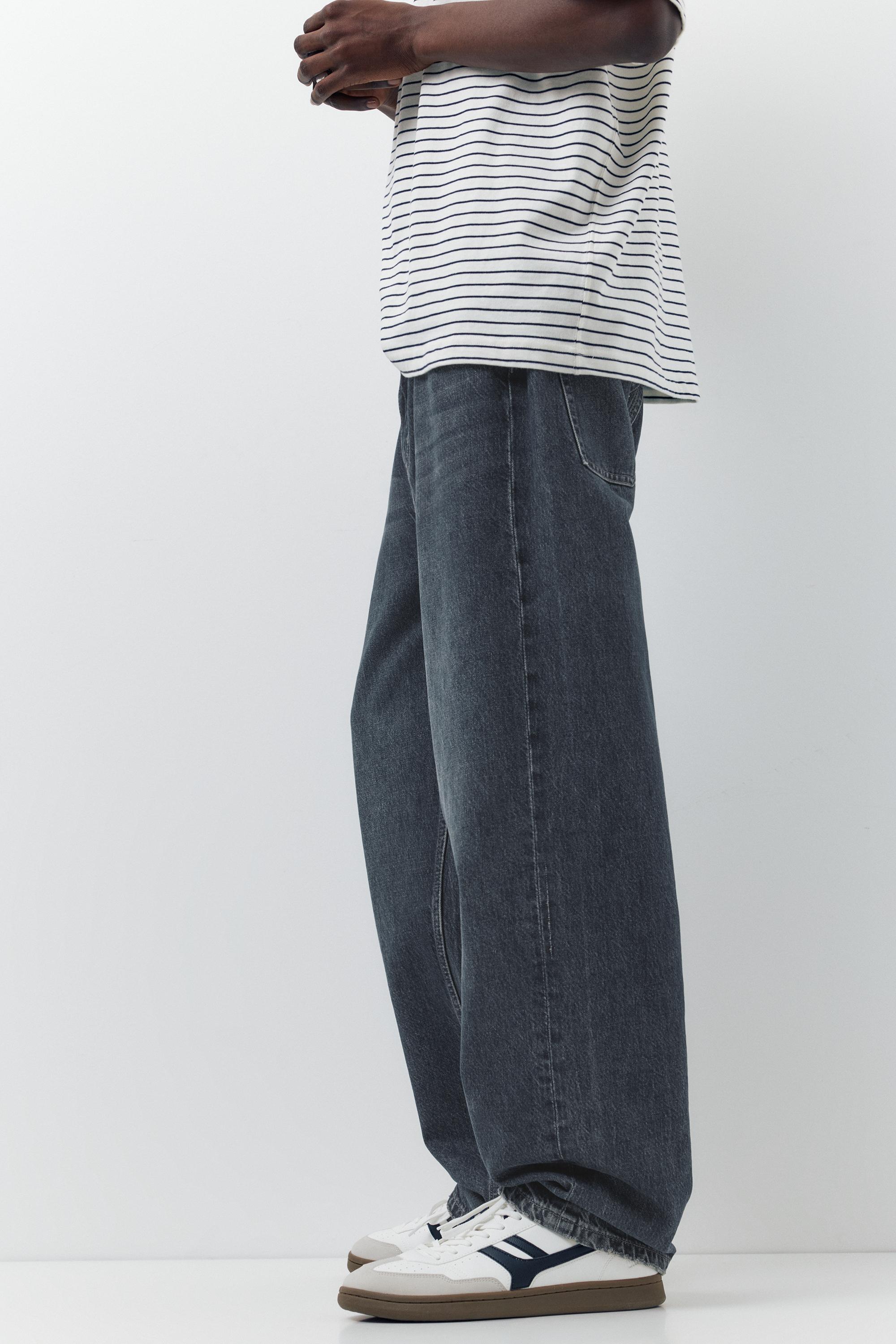 Baggy jeans — Pastel blue