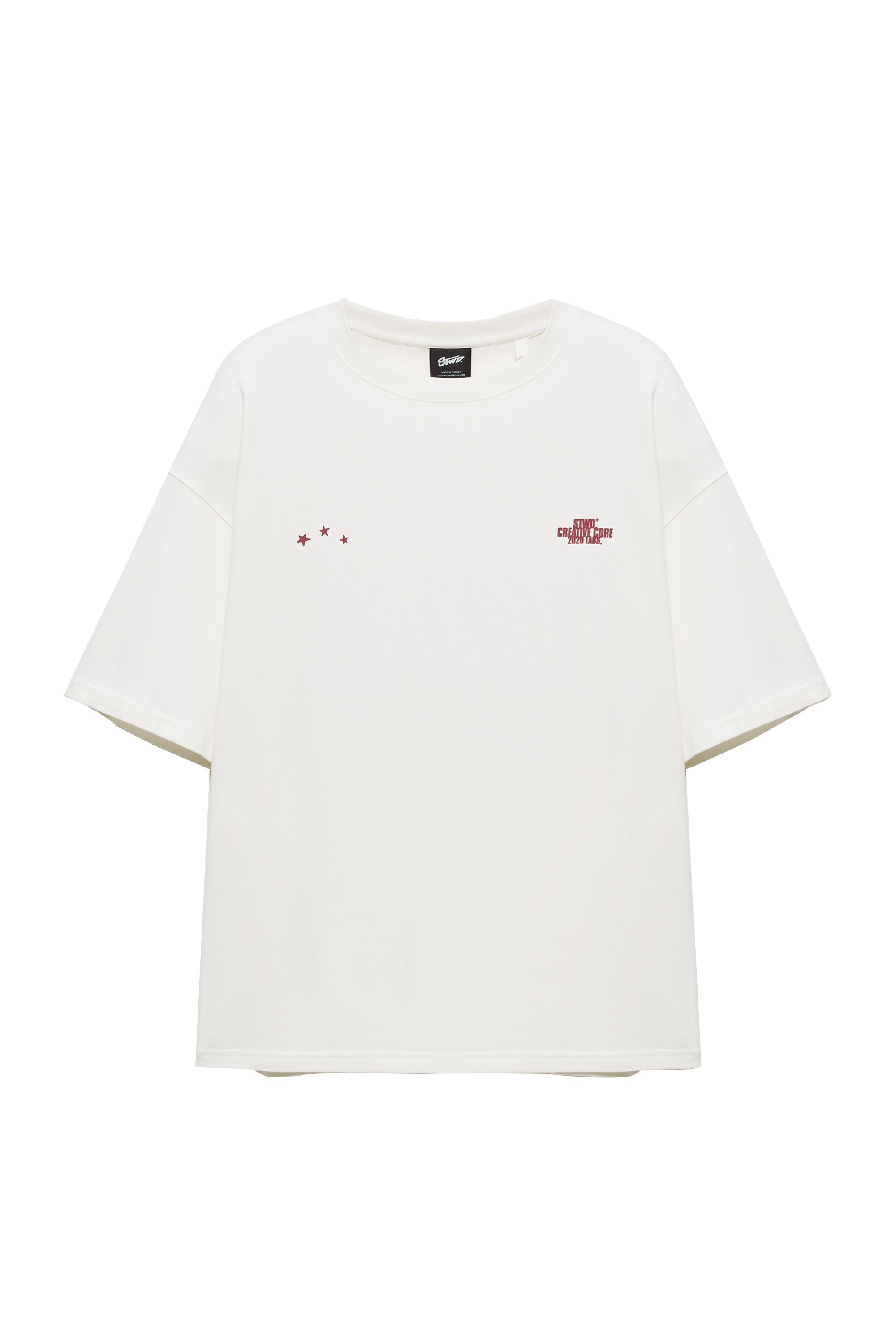 Pull&Bear STWD kısa kollu sweatshirt görsel 5