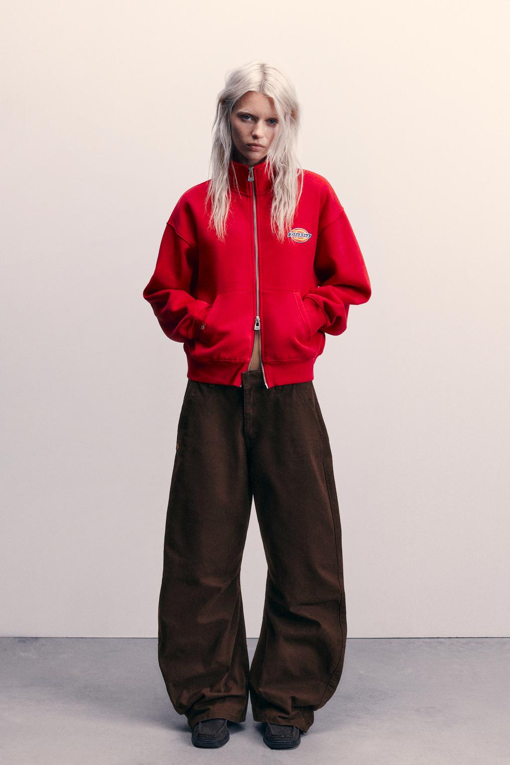 Red Dickies sweatshirt
