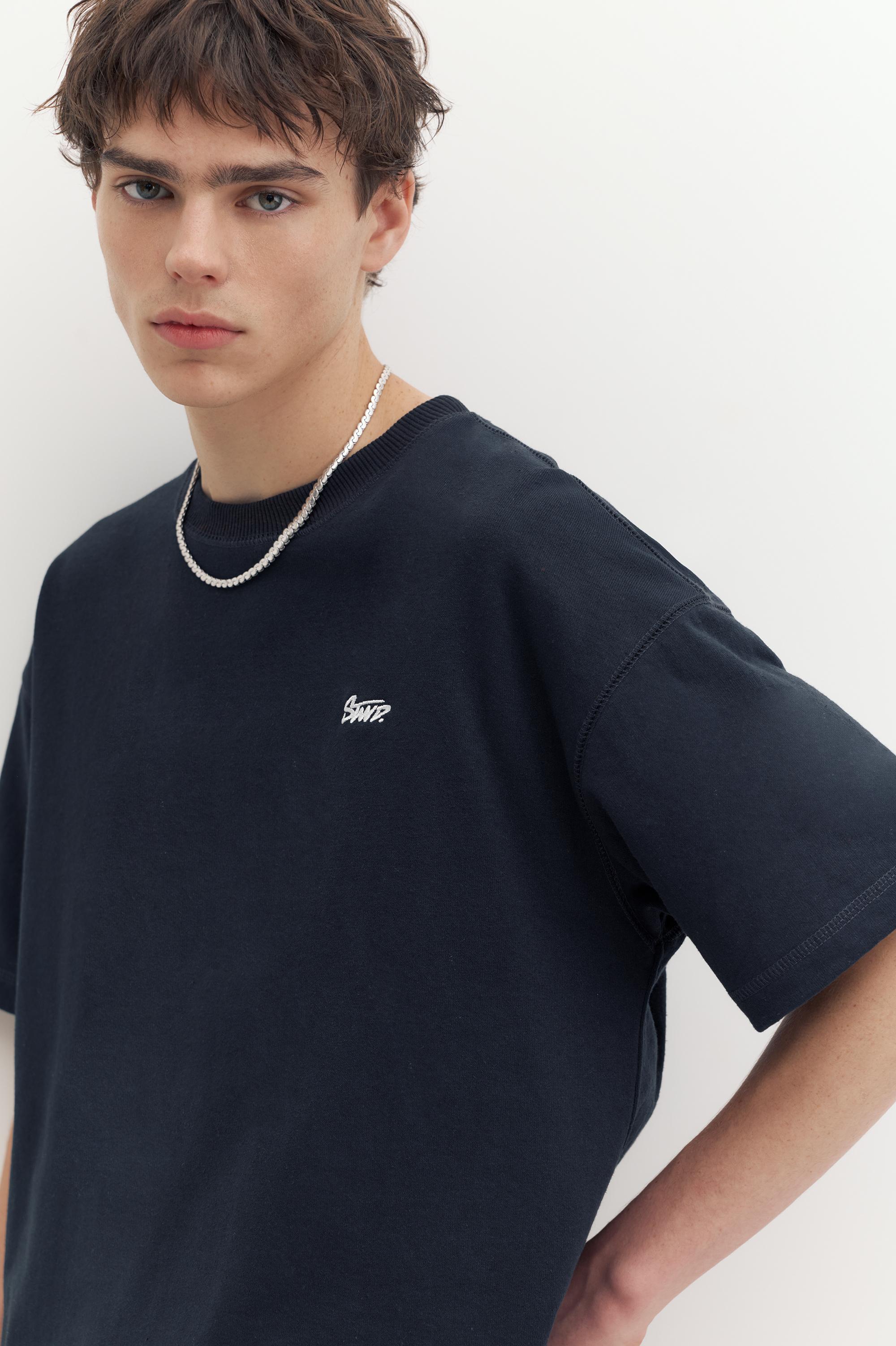 Short sleeve STWD sweatshirt — Blue