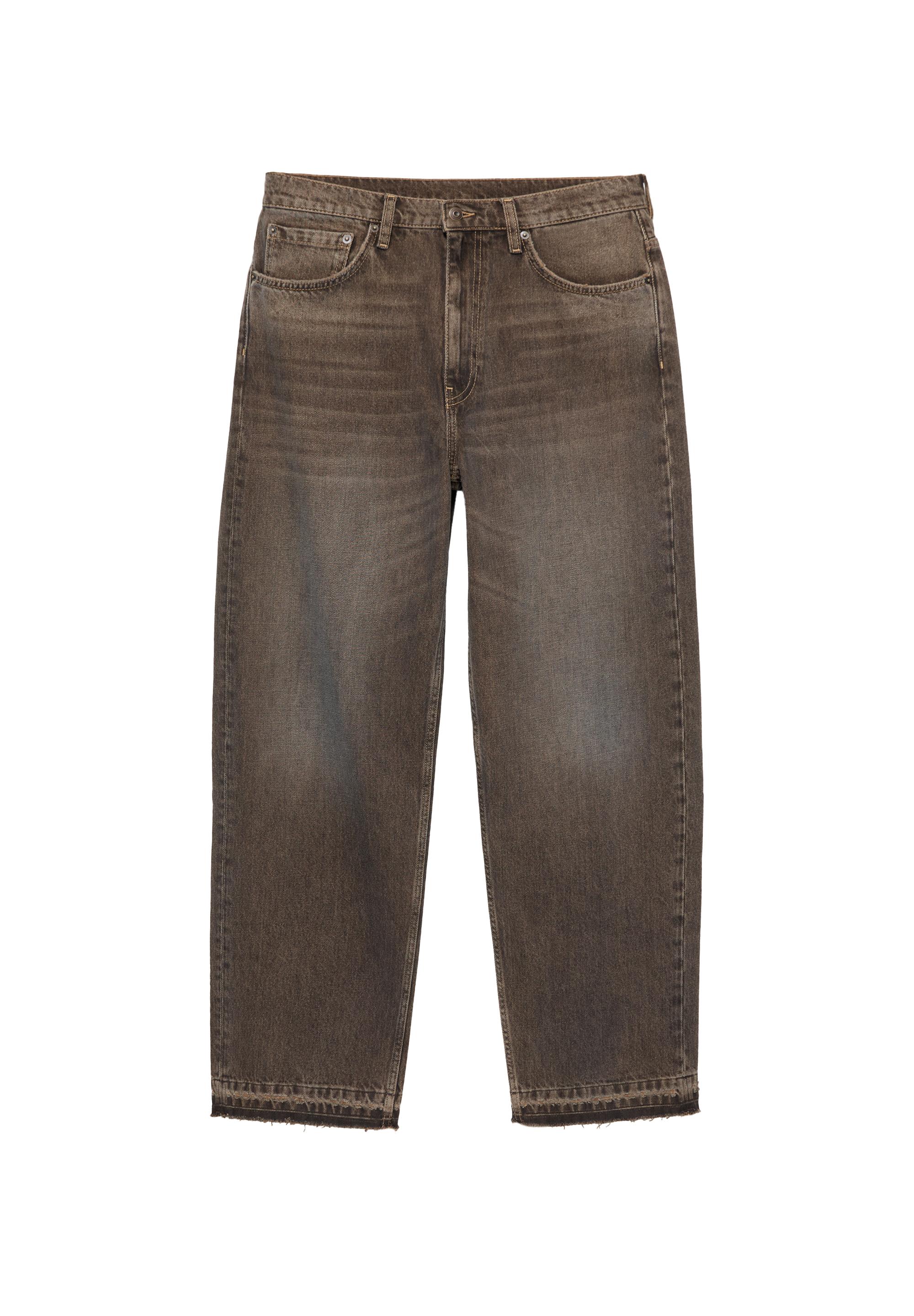 Wide-leg jeans — Brown