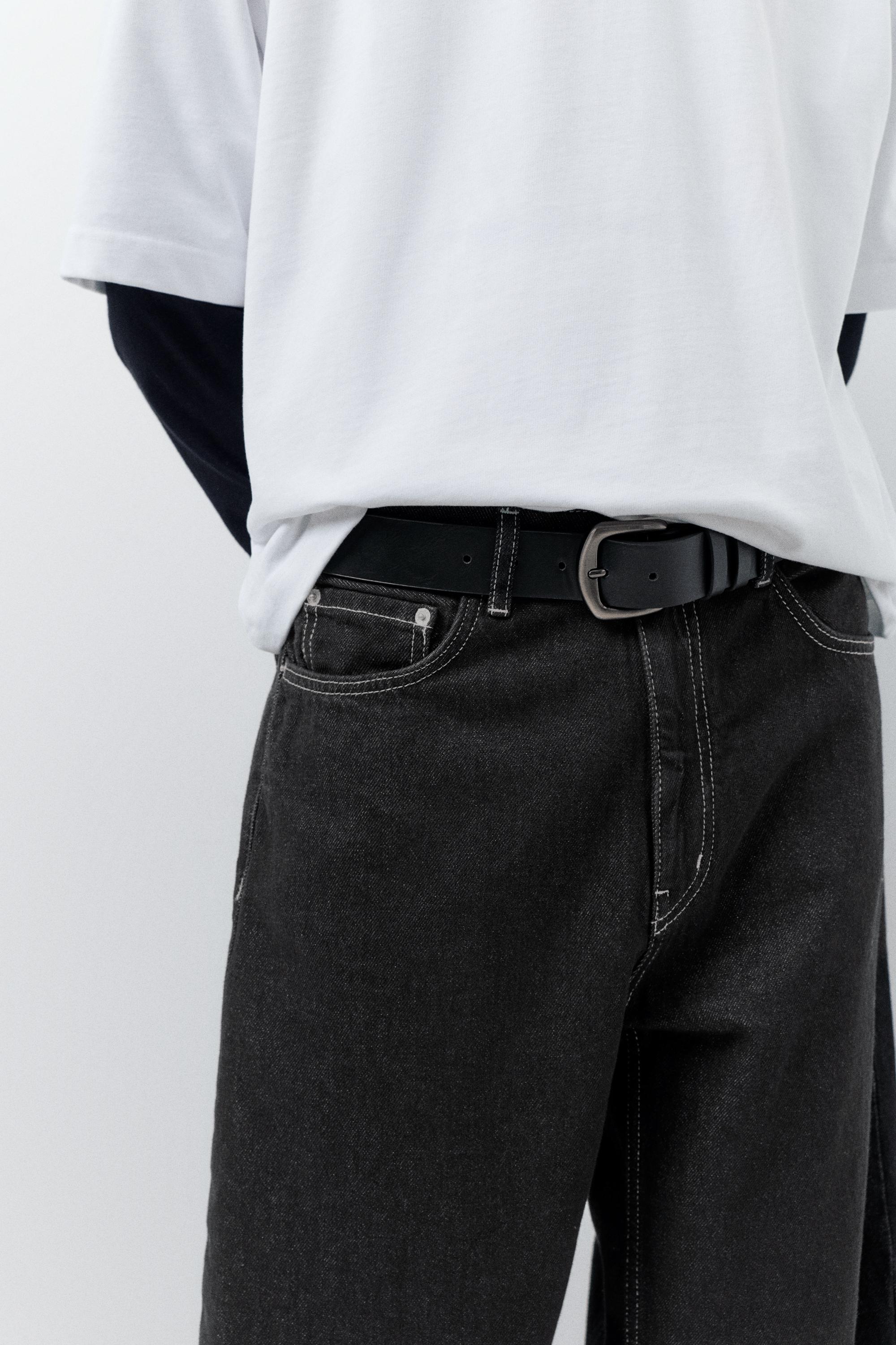 Baggy balloon jeans — Black