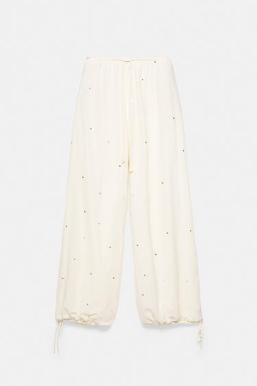 Sarouel trousers with mirrors — Vanilla 2