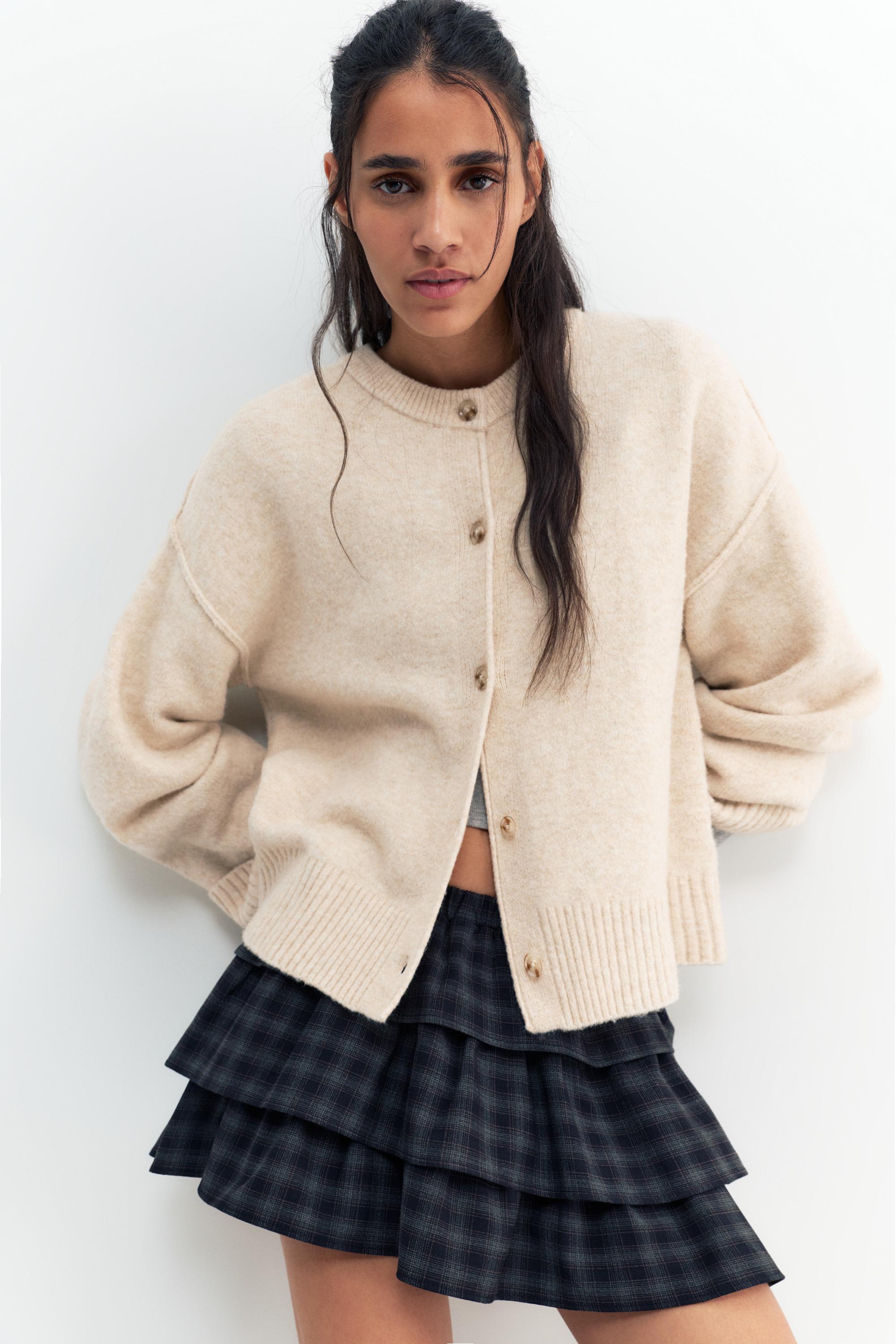 Cardigan In Maglia Soft