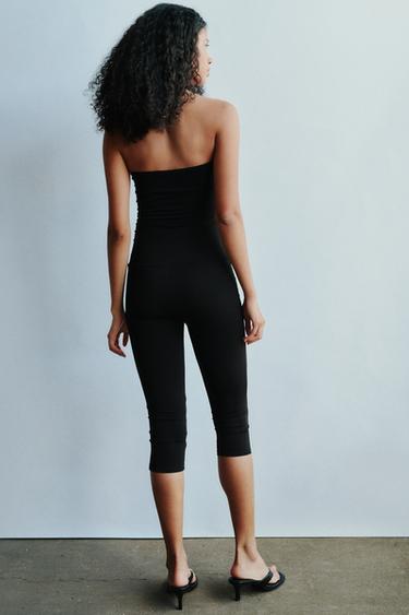 Strapless jumpsuit — Black 3