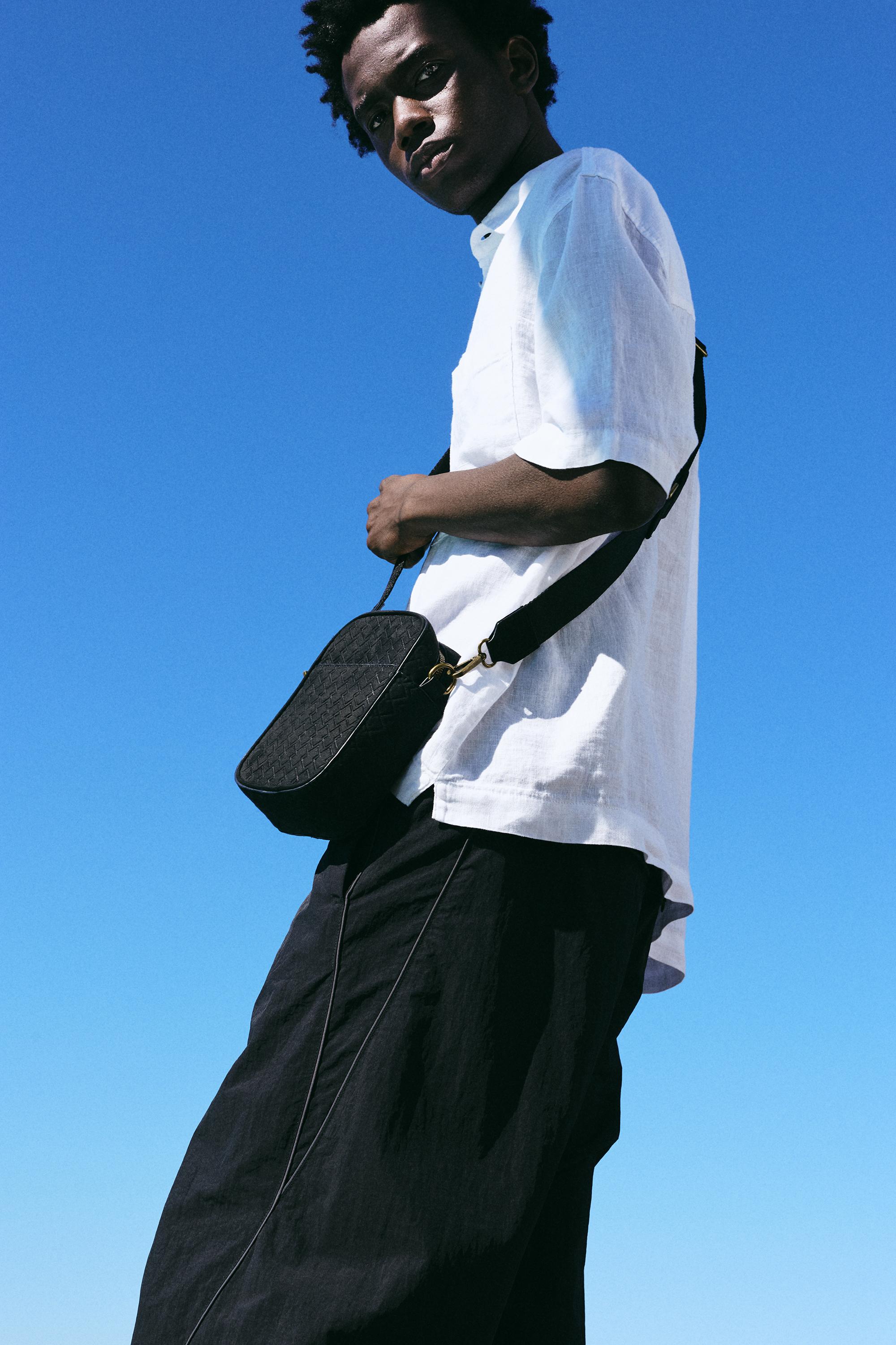 STWD kabartmalı çapraz askılı çanta - Görsel 15