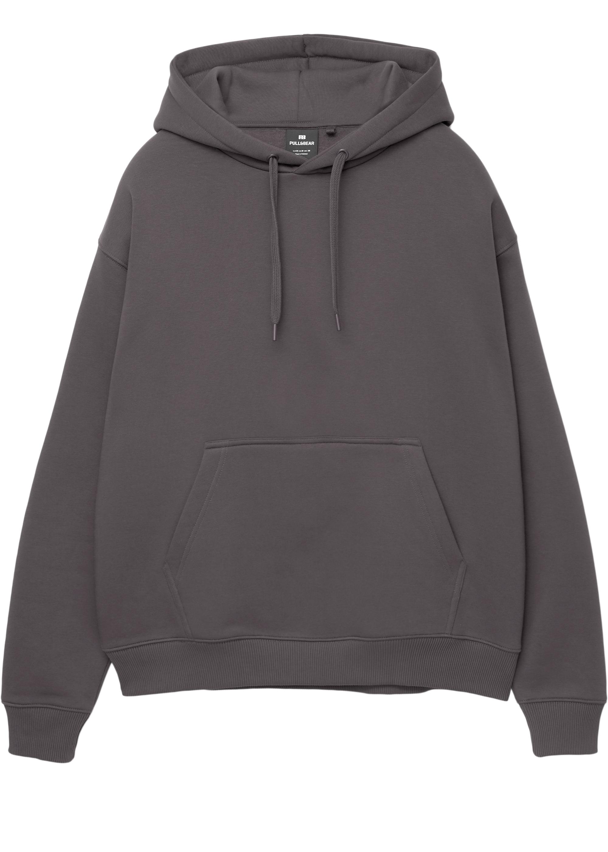 Basic kapüşonlu sweatshirt - Görsel 96