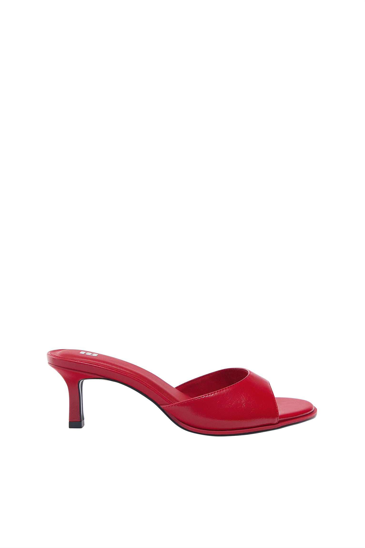 Arkası açık topuklu sandalet - Görsel 11