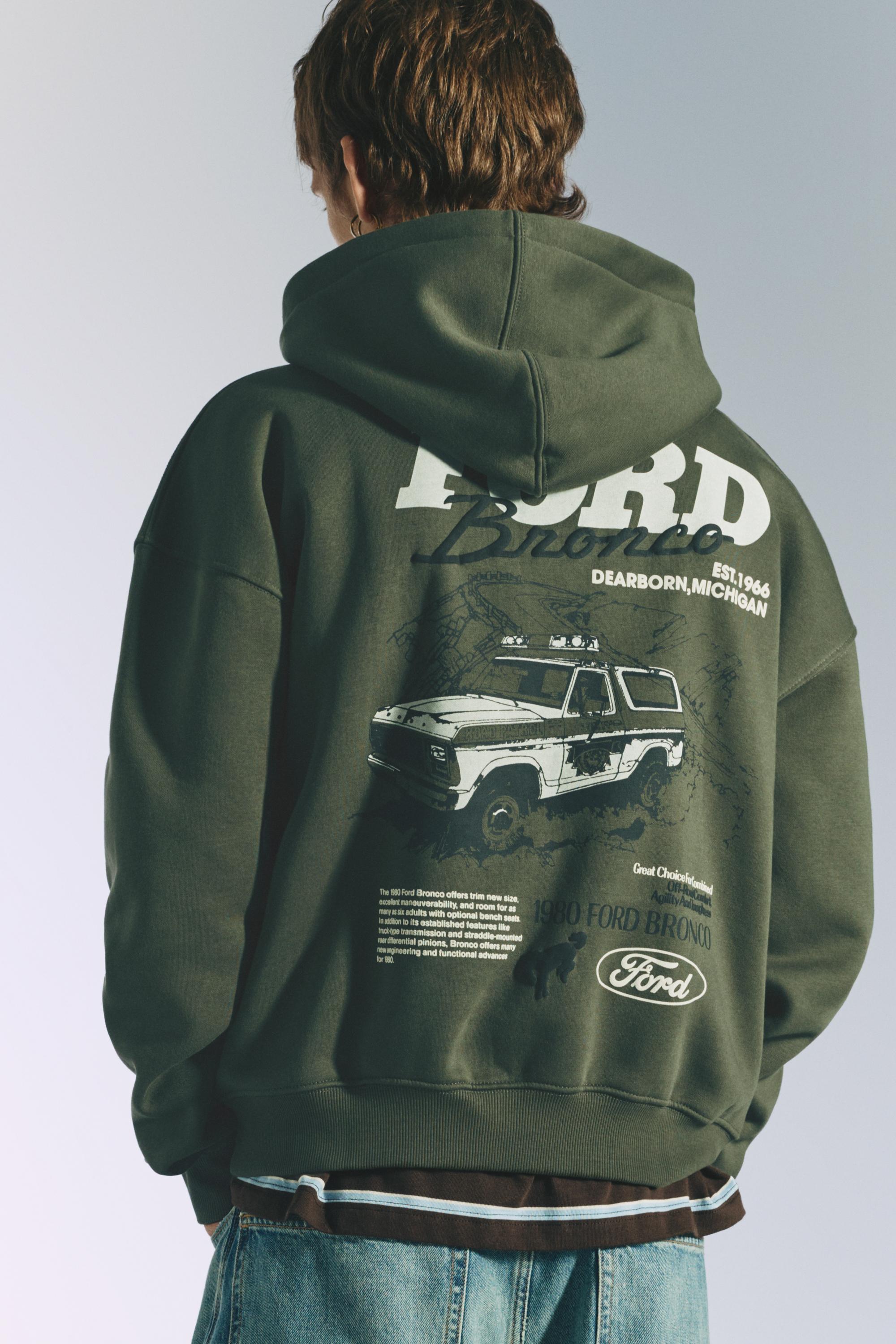 Ford Bronco hoodie — Khaki