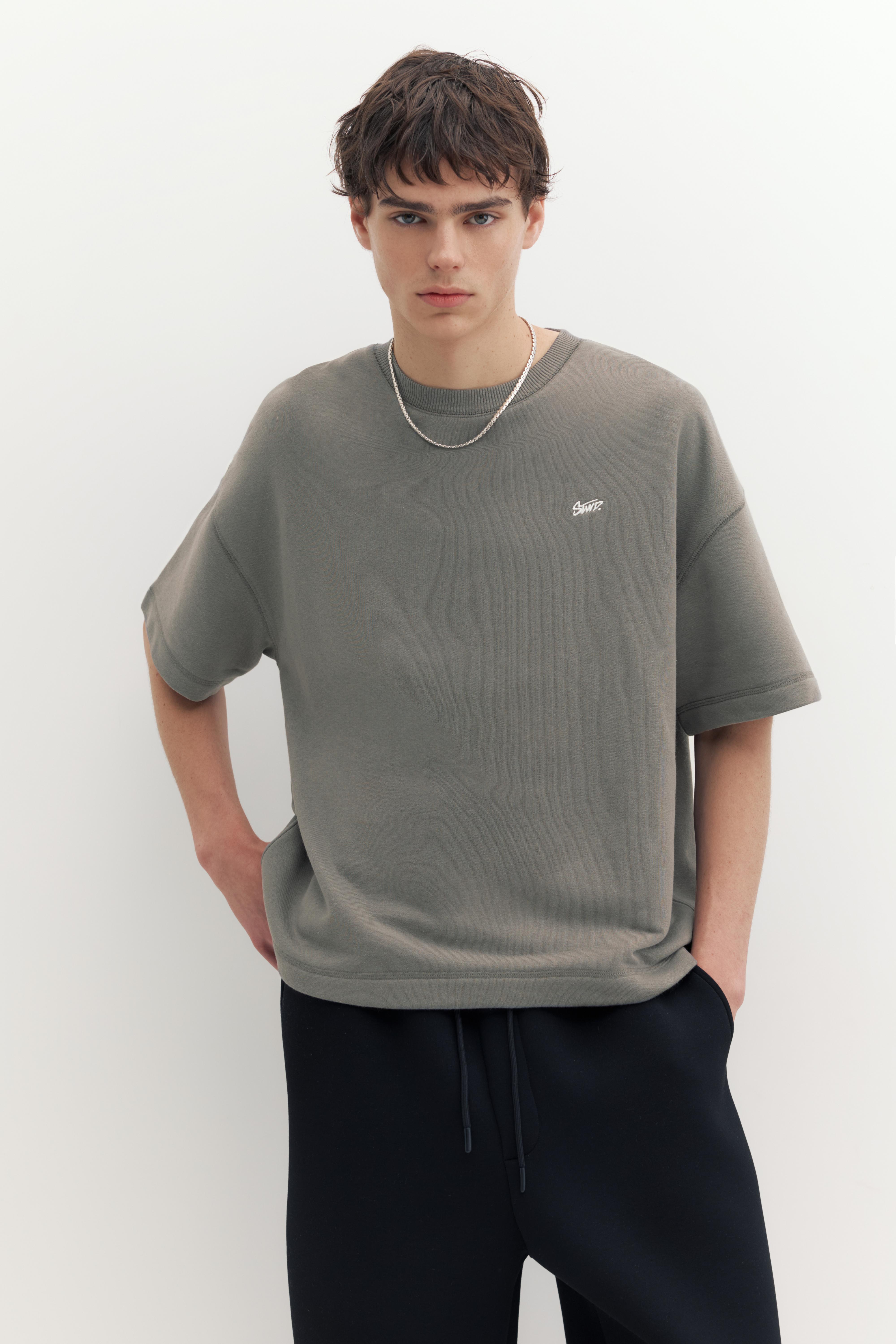 Short sleeve STWD sweatshirt — Grey