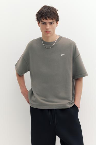 Short sleeve STWD sweatshirt — Grey 1