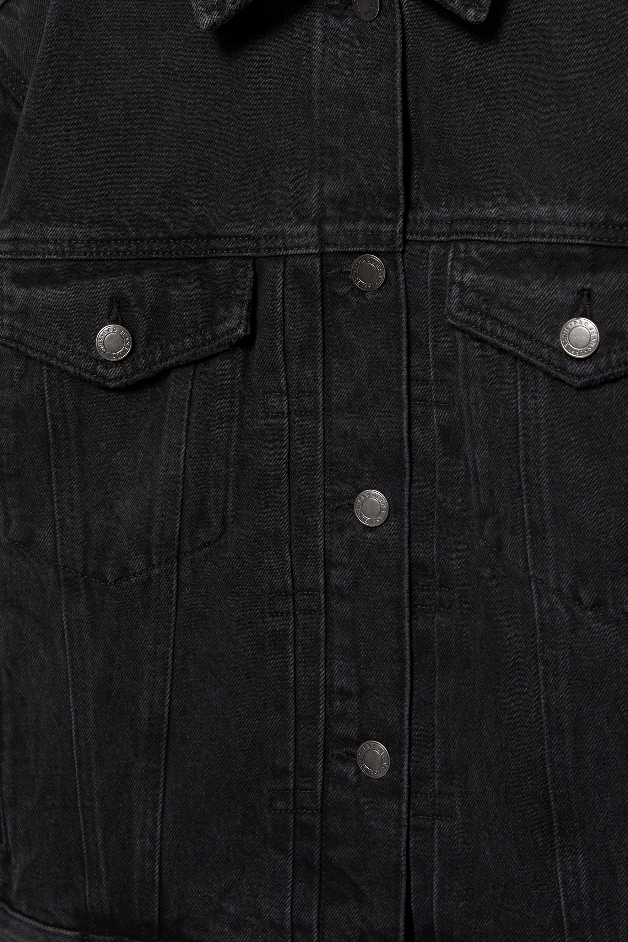 Denim jacket — Black