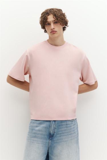 Boxy T-shirt — Pink 1